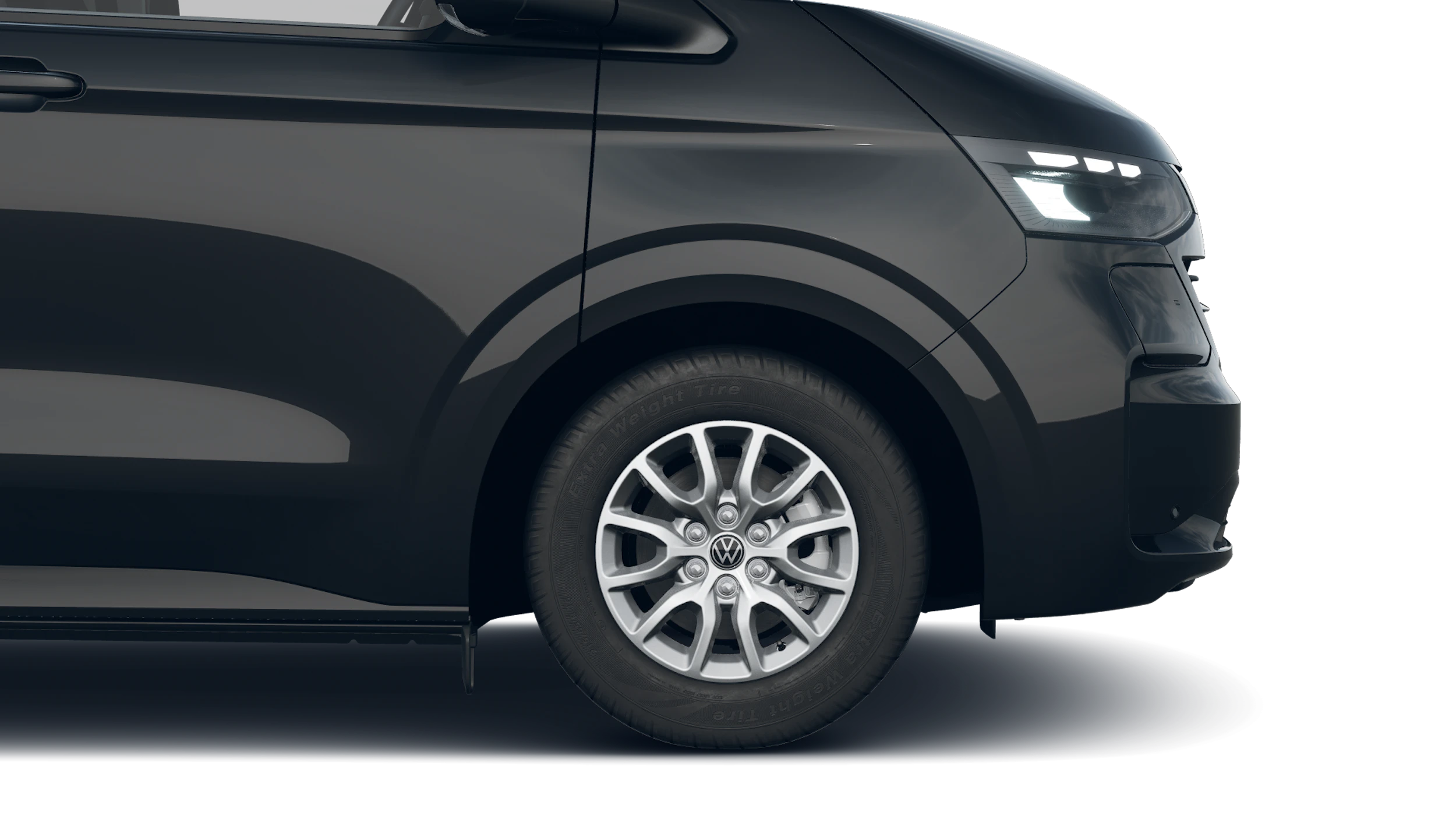 Midnight Black -musta metalliväri Volkswagen Caravelle 2026 kuva 9.