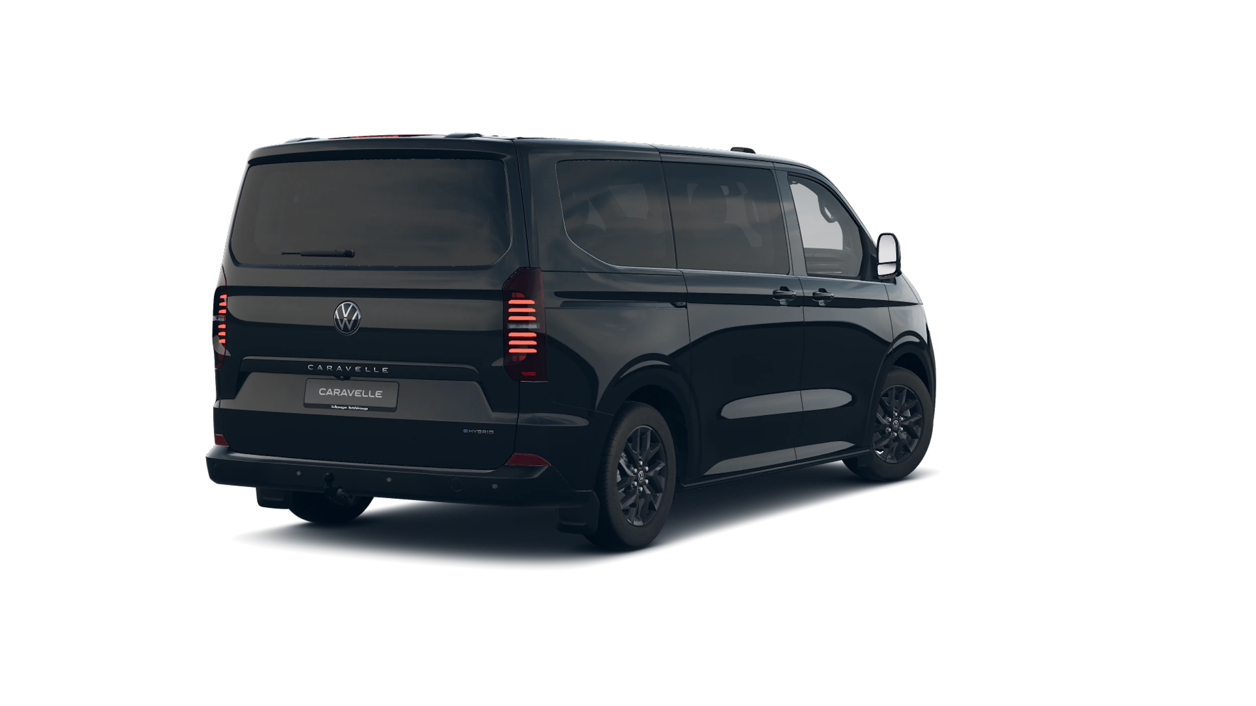 Midnight Black -musta metalliväri Volkswagen Caravelle 2026 kuva 7.