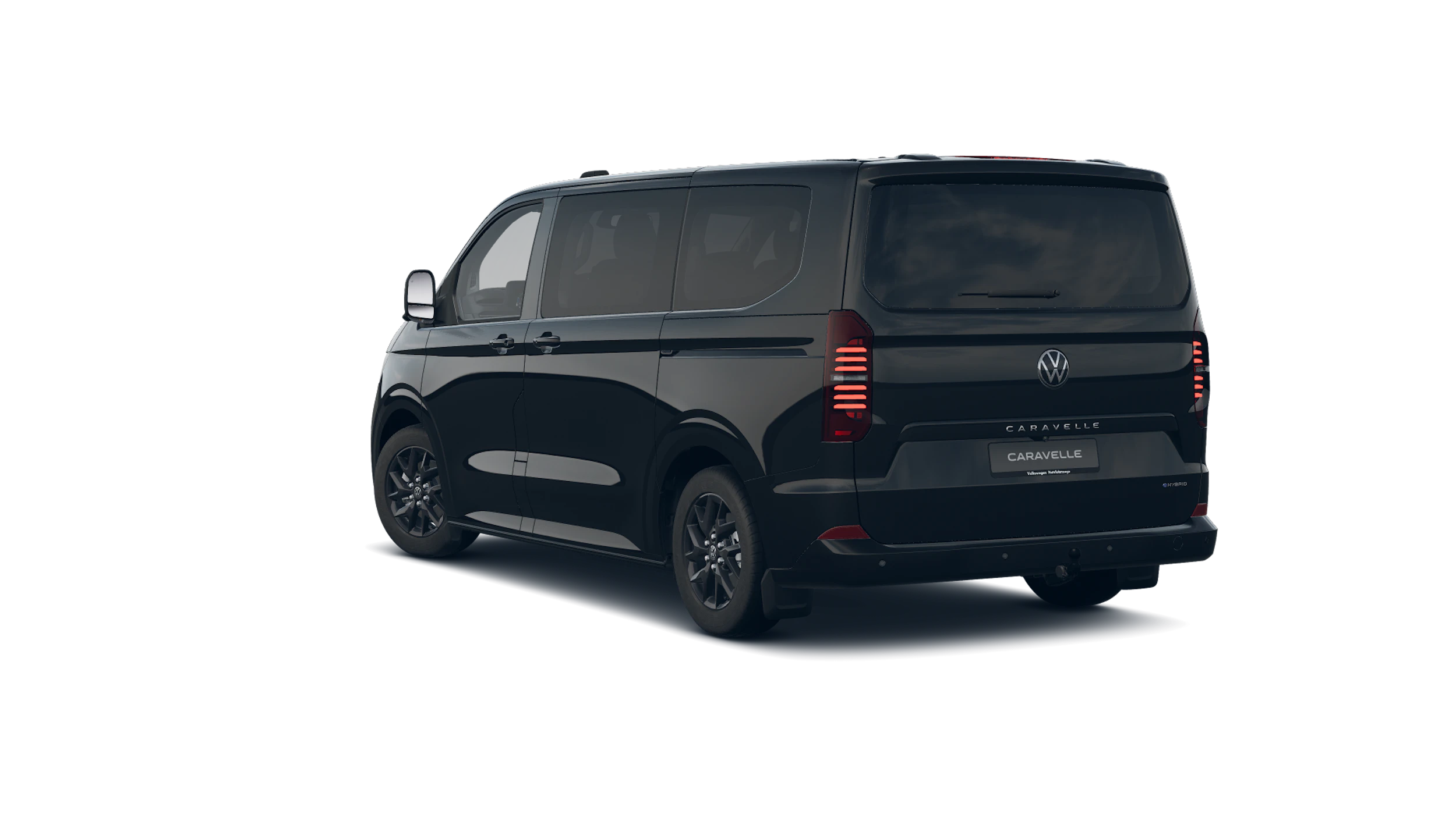 Midnight Black -musta metalliväri Volkswagen Caravelle 2026 kuva 5.