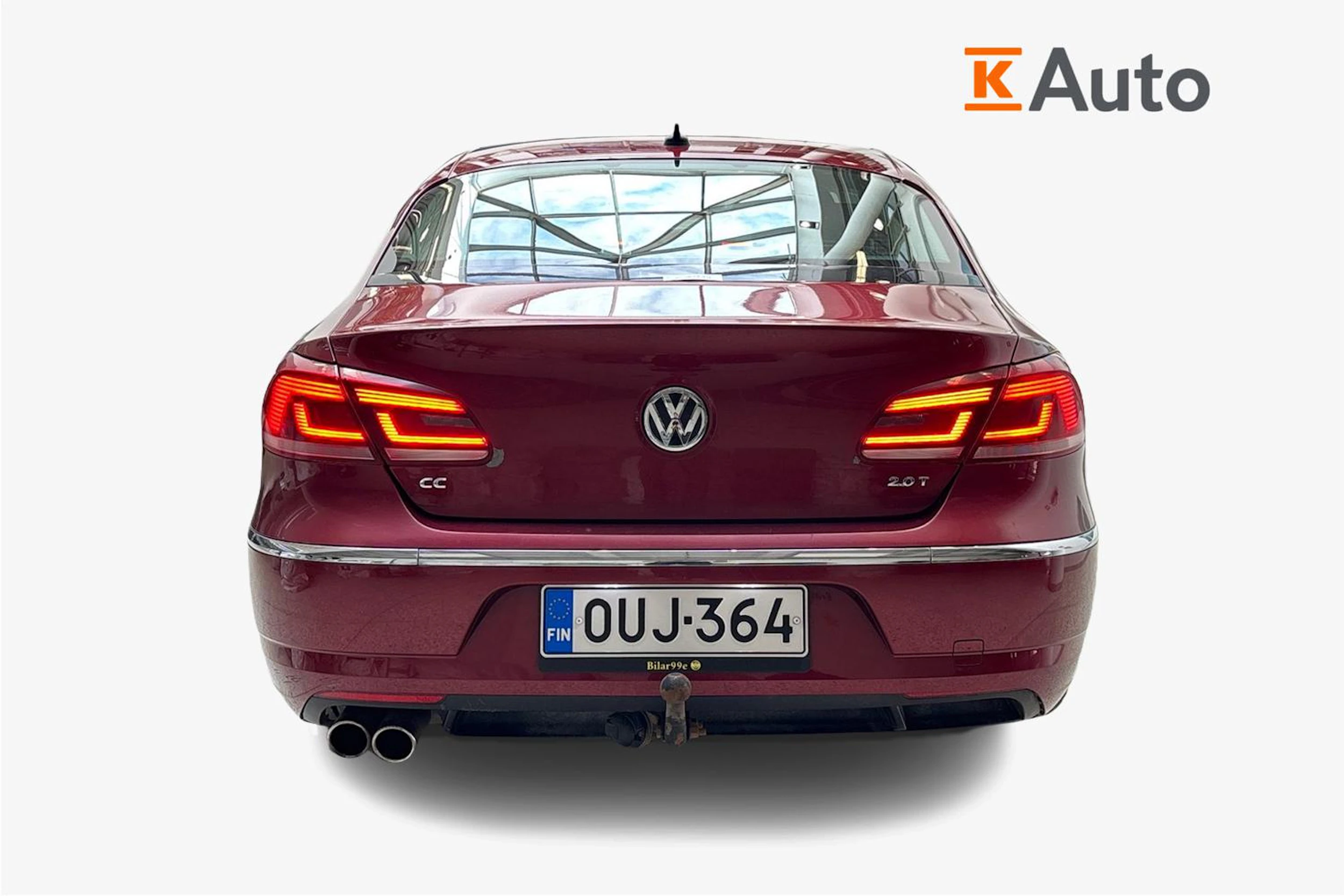 punainen Volkswagen CC 2013 kuva 3.