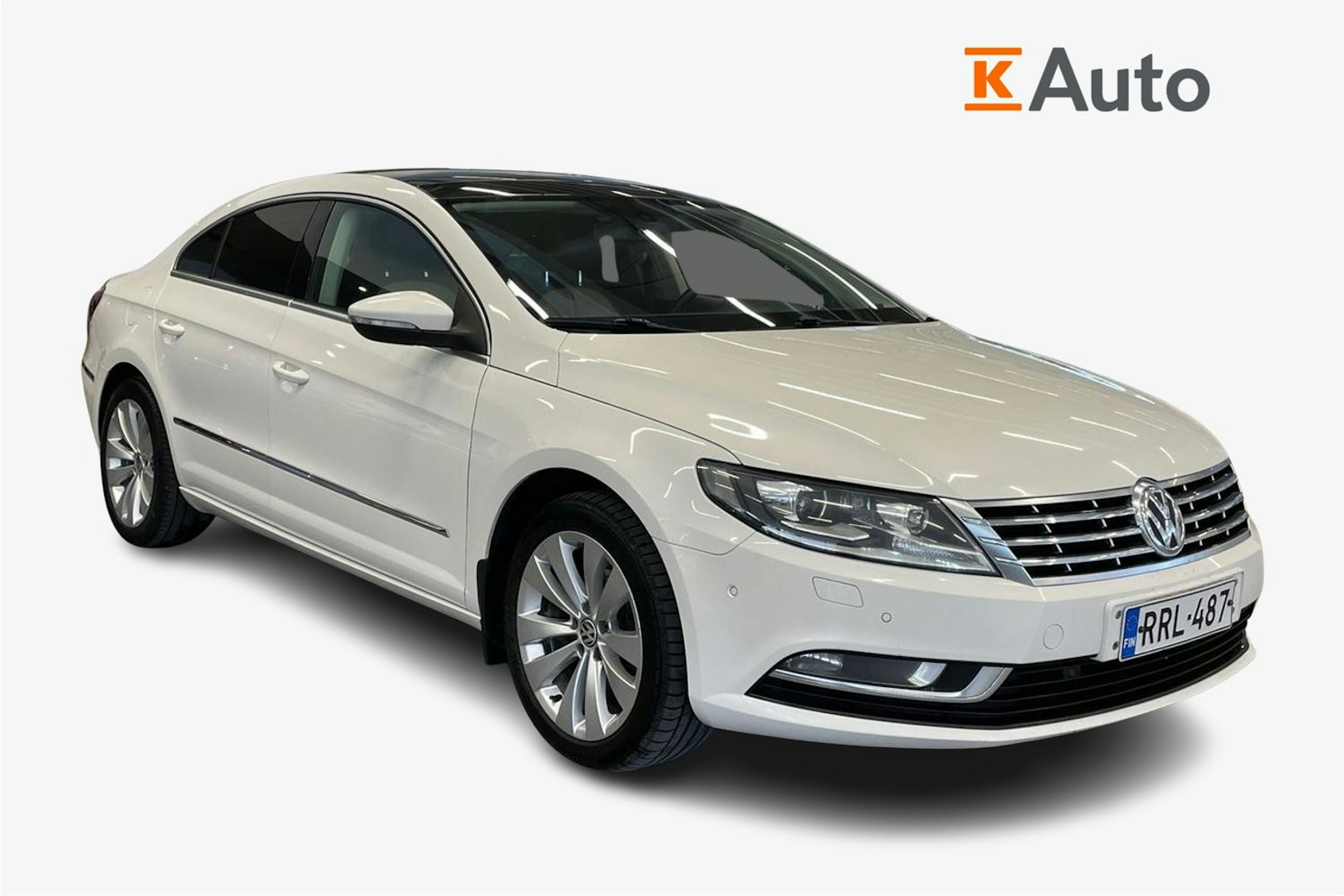 Valkoinen Volkswagen CC 2013 kuva 1.