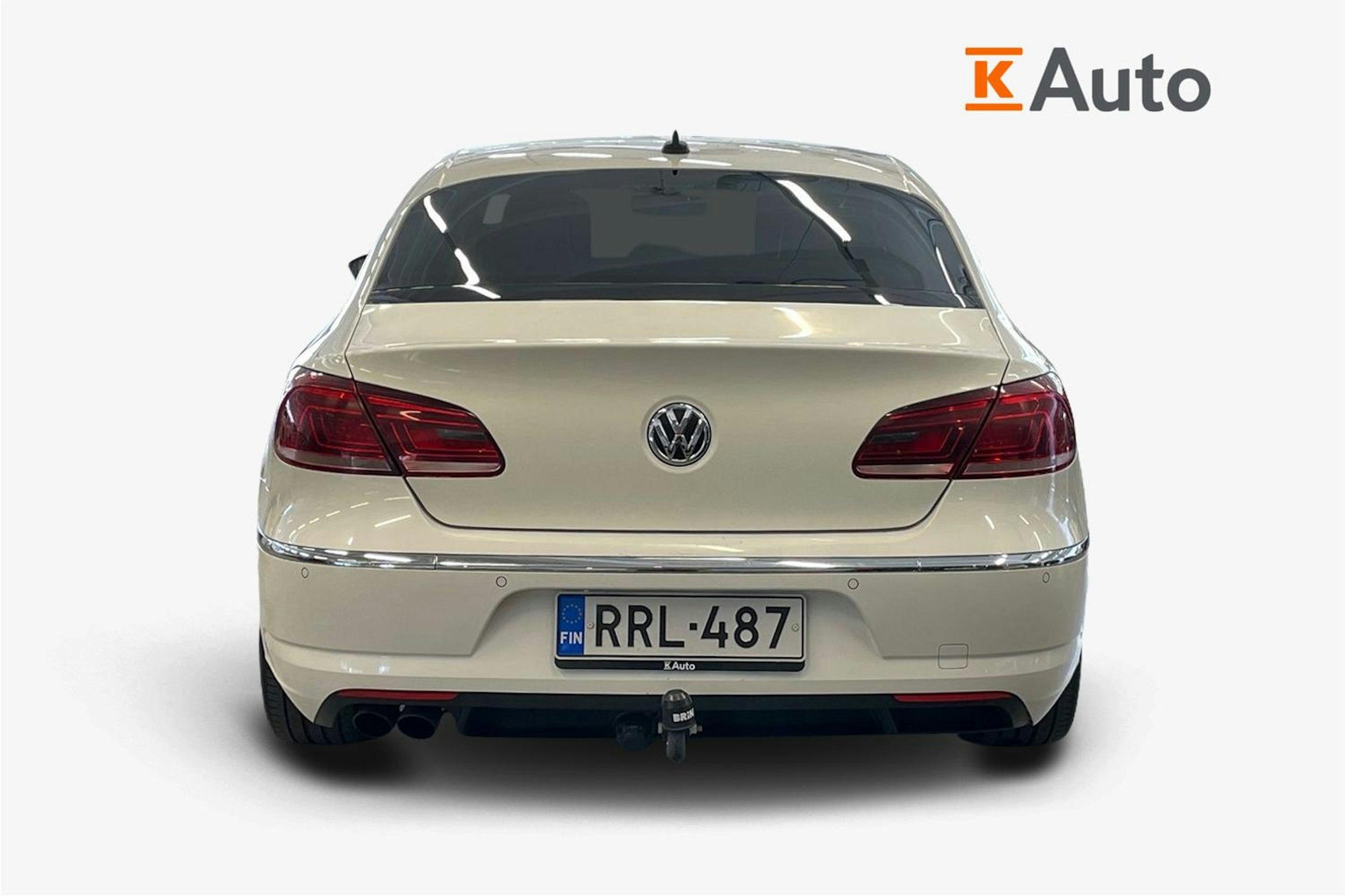 Valkoinen Volkswagen CC 2013 kuva 3.