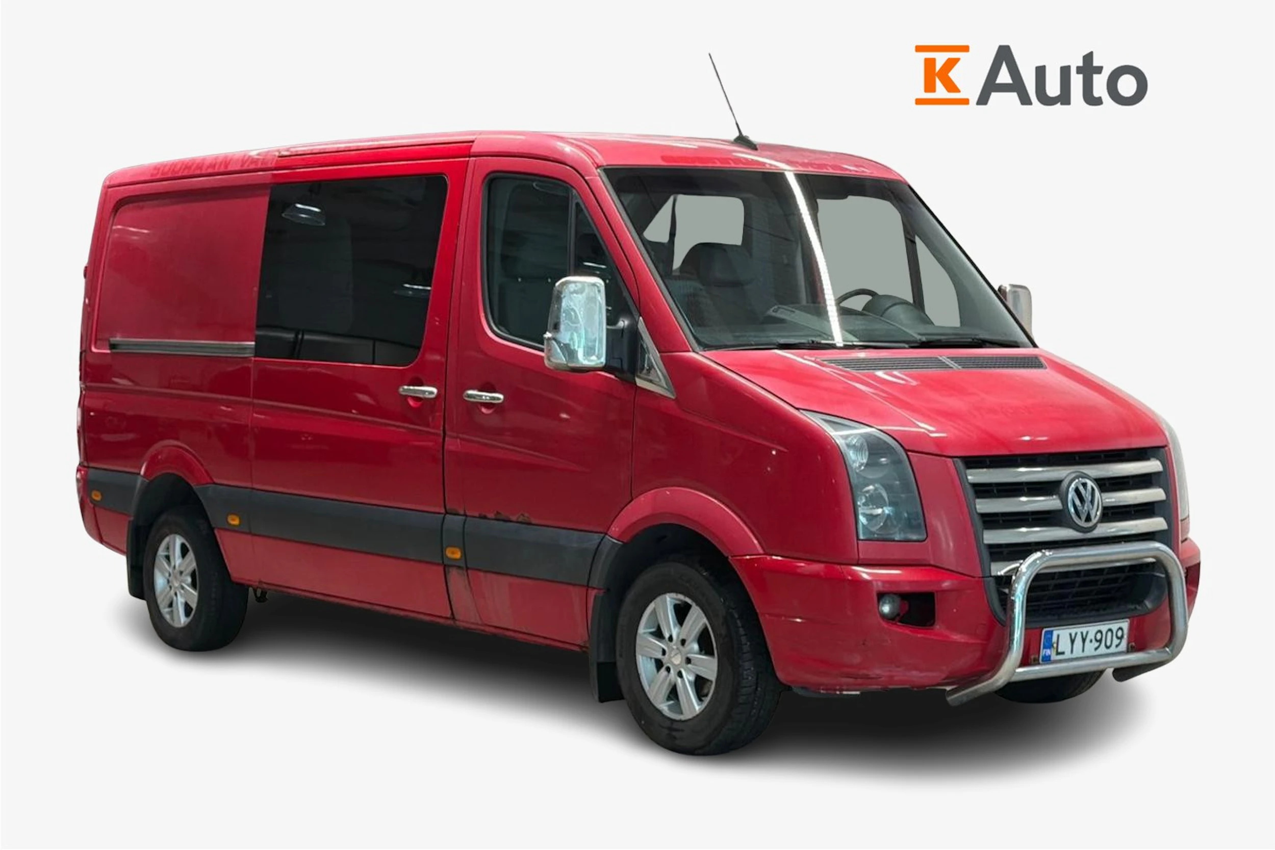 Punainen Volkswagen CRAFTER 2009 kuva 1.