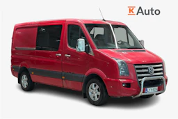 Punainen Volkswagen CRAFTER 2009 kuva 1.