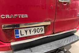 Punainen Volkswagen CRAFTER 2009 kuva 26.