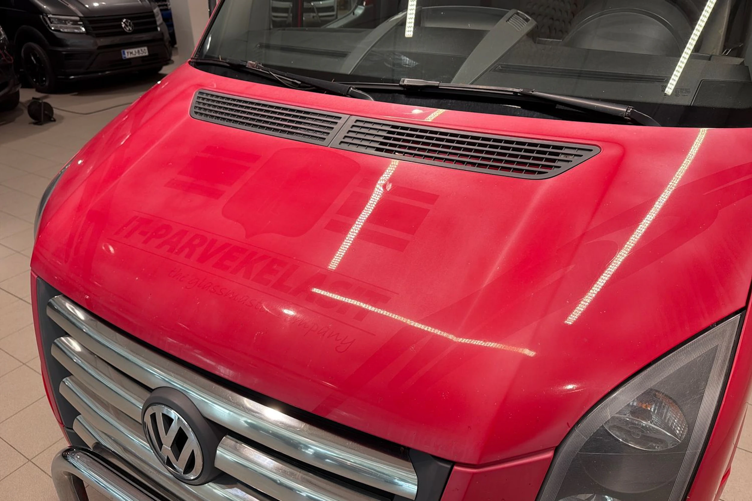 Punainen Volkswagen CRAFTER 2009 kuva 33.
