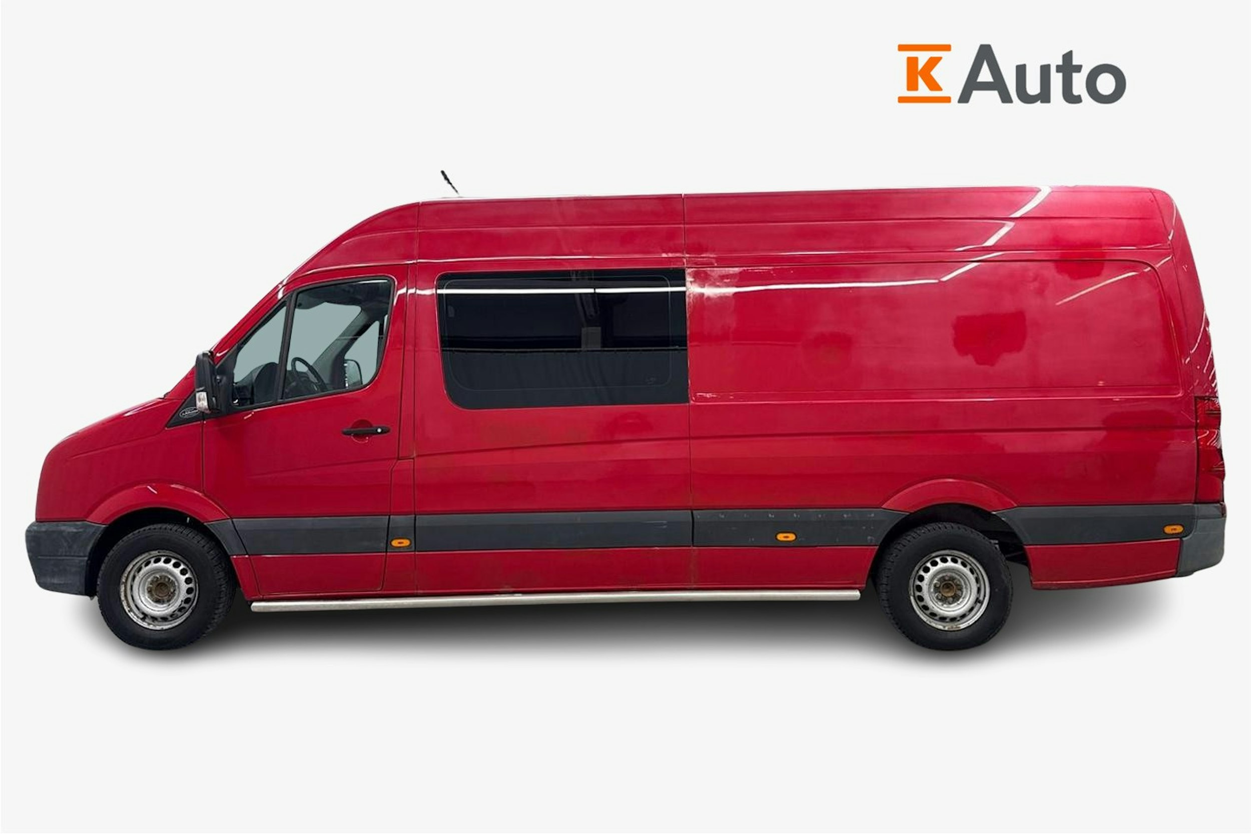 punainen Volkswagen Crafter 2010 kuva 5.