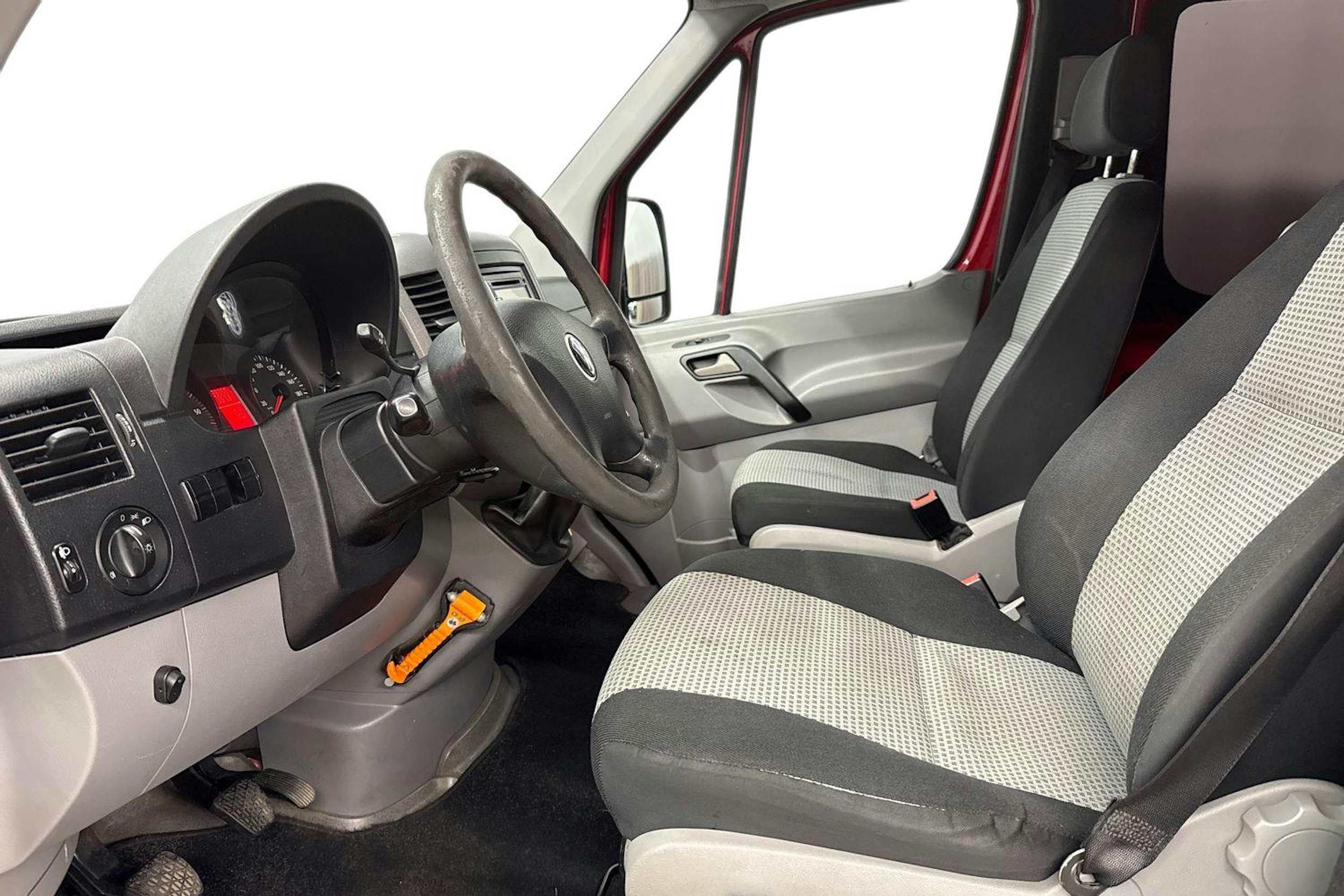 punainen Volkswagen Crafter 2010 kuva 6.