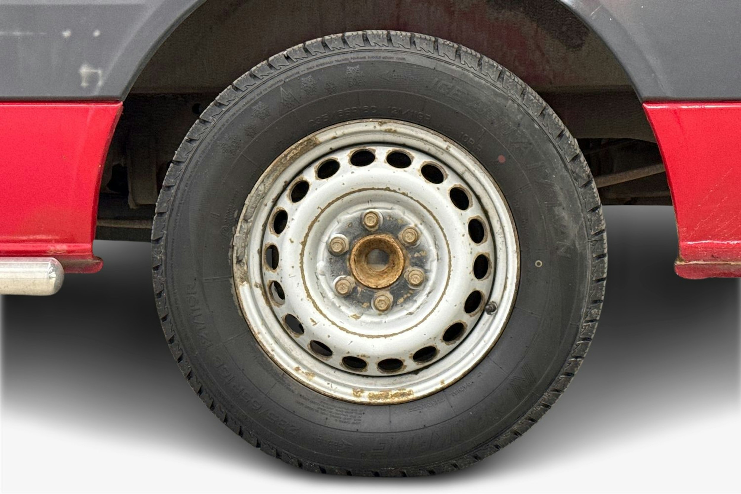 punainen Volkswagen Crafter 2010 kuva 9.