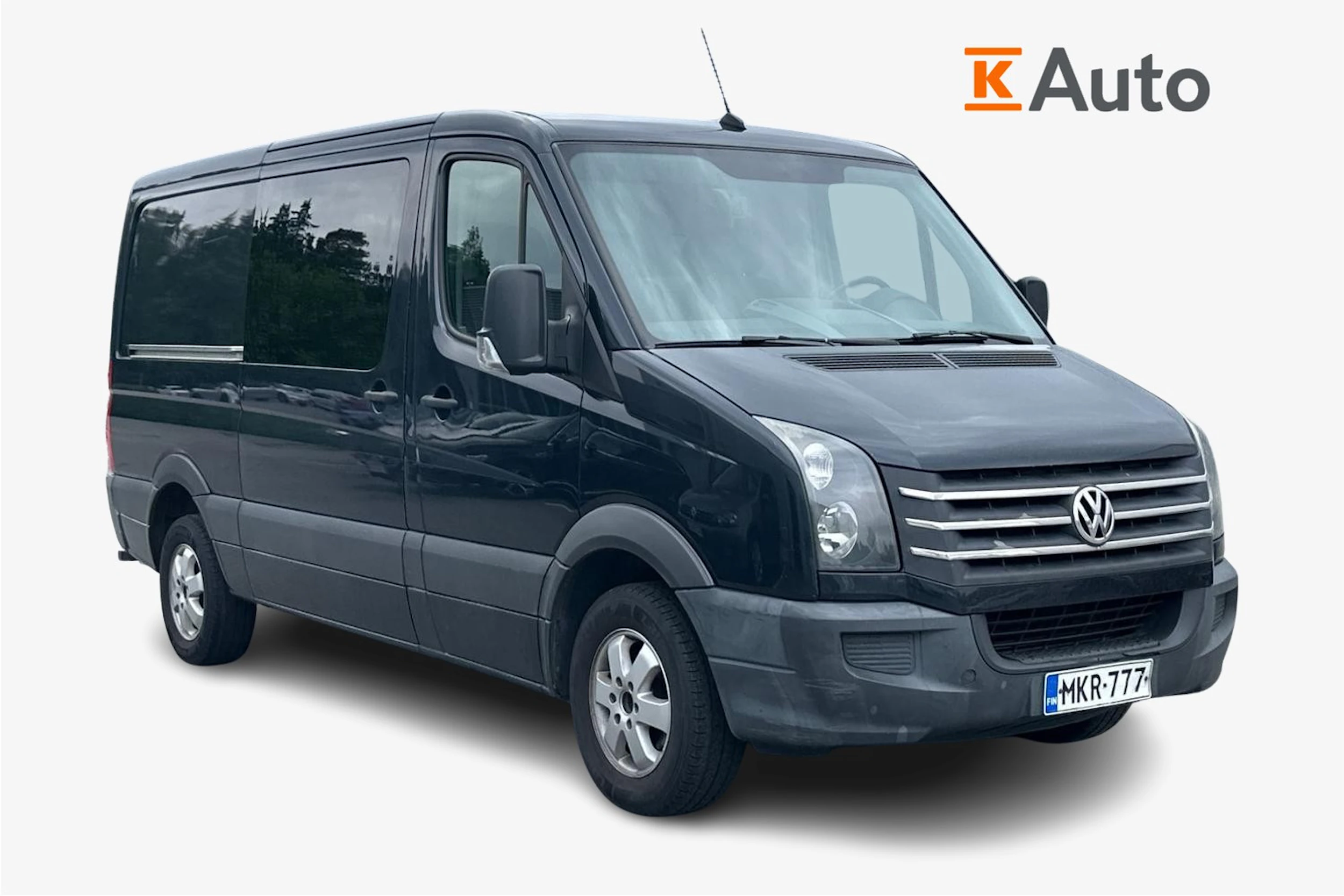musta Volkswagen Crafter 2011 kuva 1.