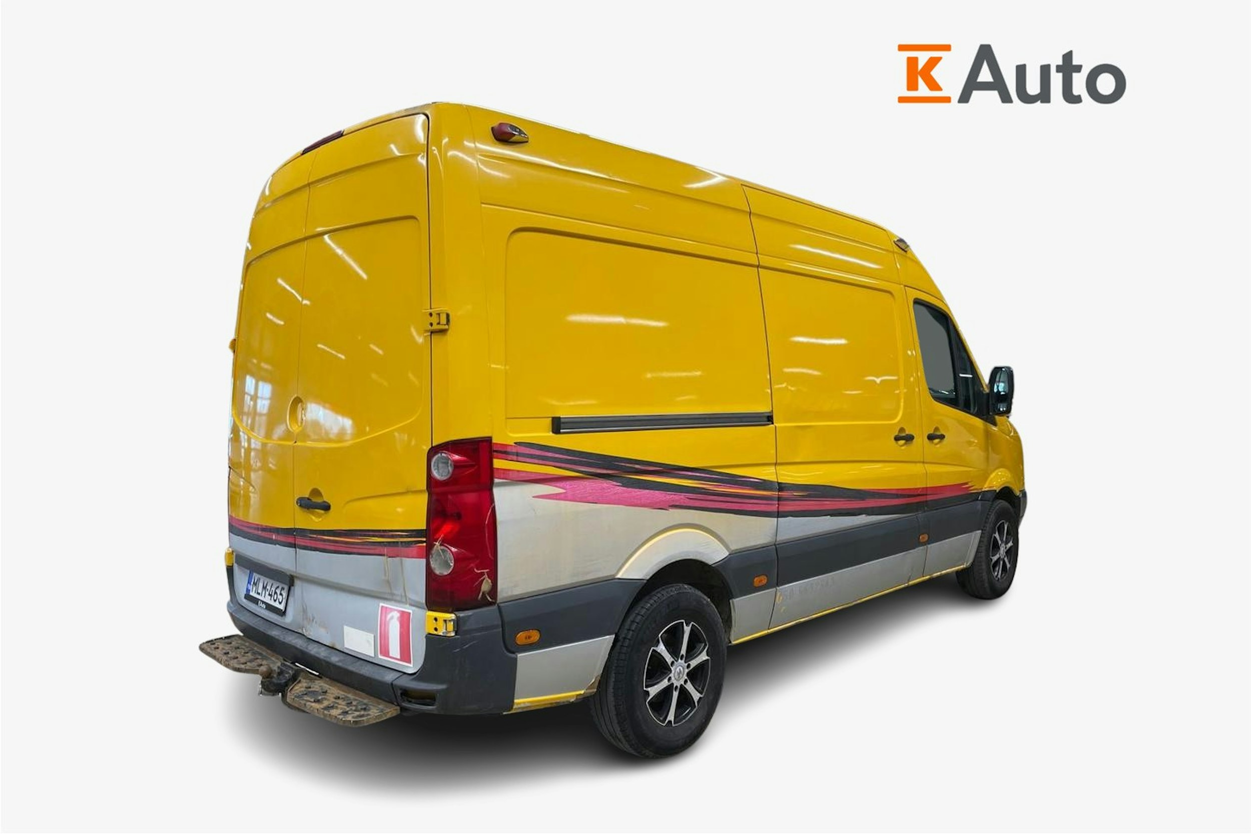 keltainen Volkswagen Crafter 2011 kuva 2.