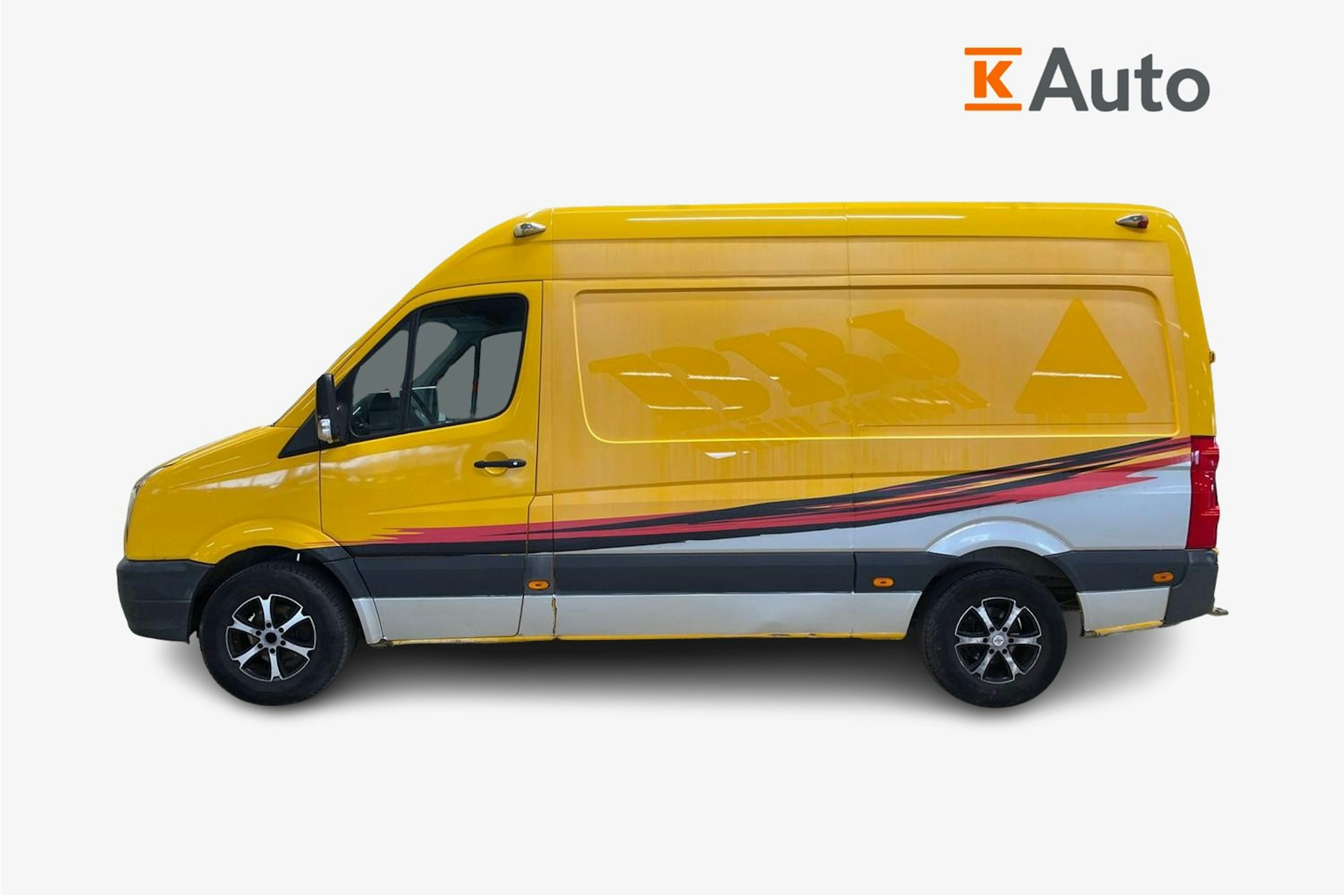 keltainen Volkswagen Crafter 2011 kuva 6.