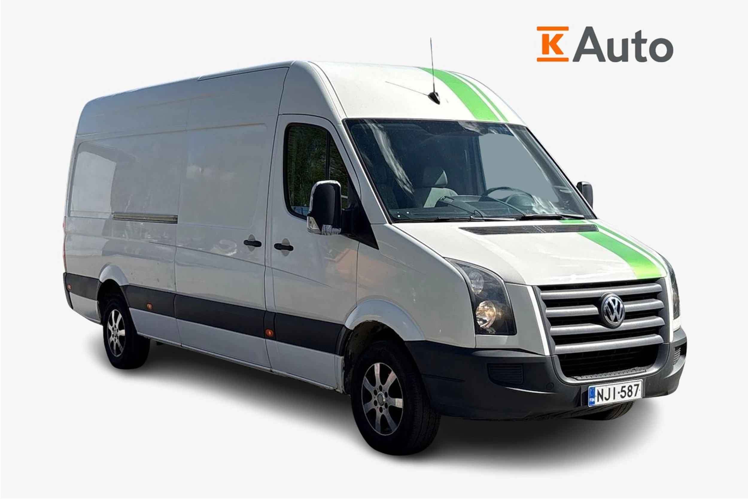 Valkoinen Volkswagen CRAFTER 2011 kuva 1.