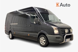 musta Volkswagen Crafter 2012 kuva 1.
