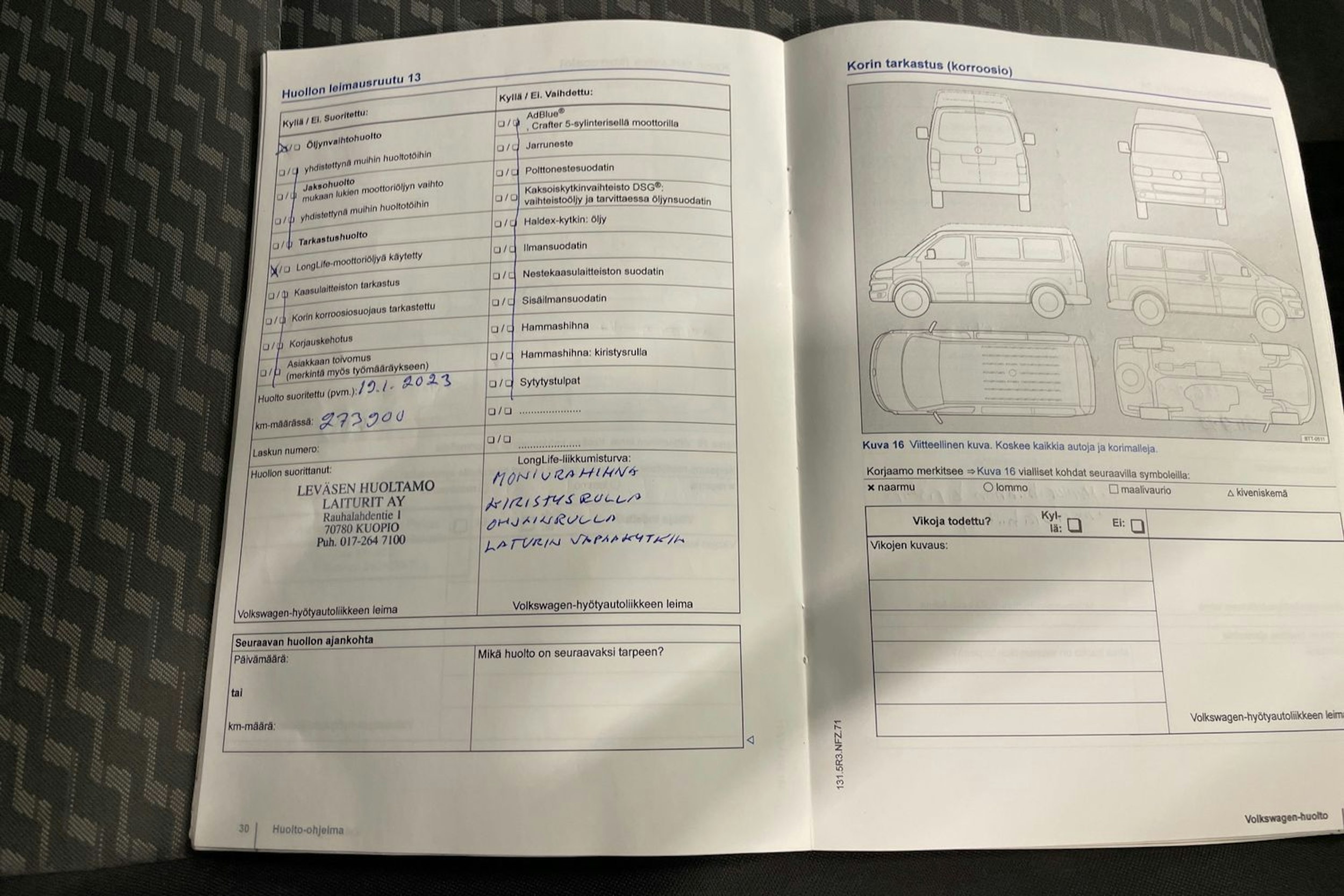 Hopea Volkswagen CRAFTER 2013 kuva 23.