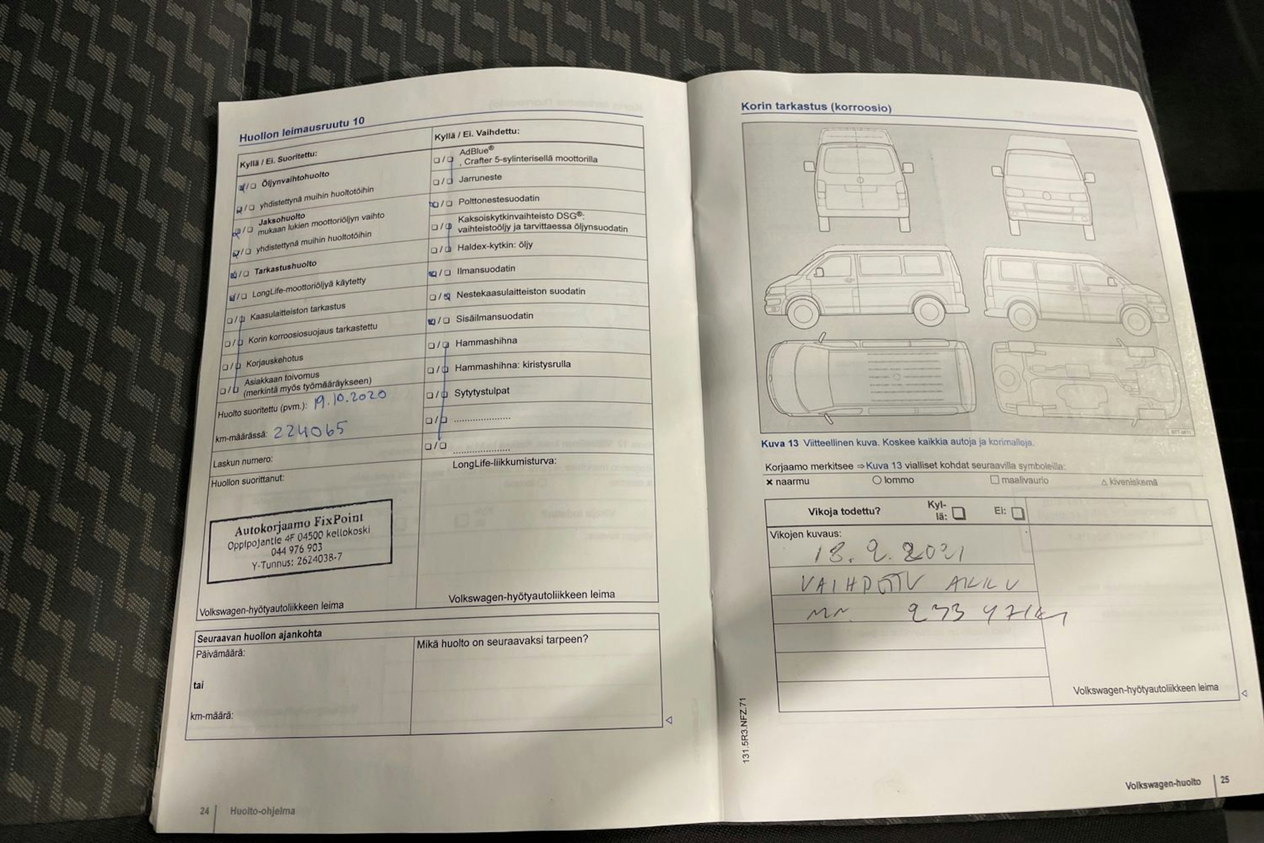 Hopea Volkswagen CRAFTER 2013 kuva 26.