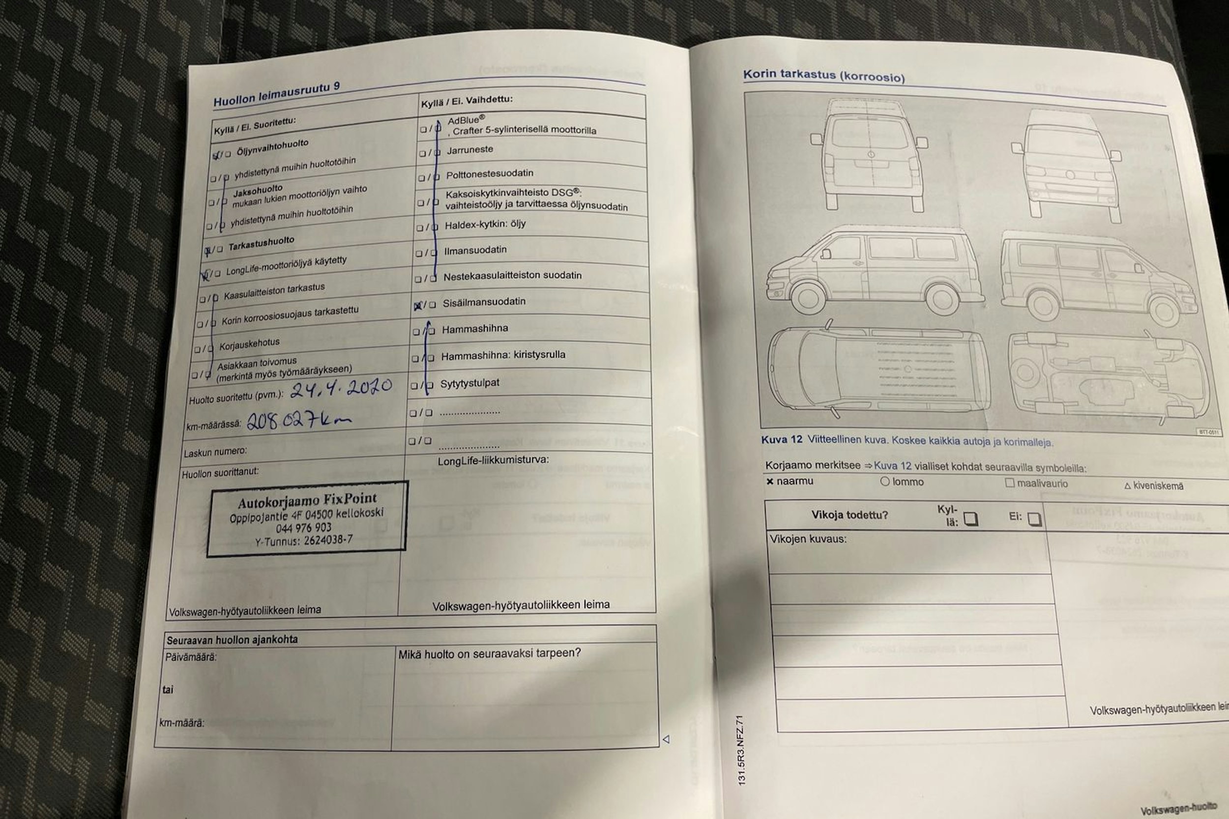 Hopea Volkswagen CRAFTER 2013 kuva 27.