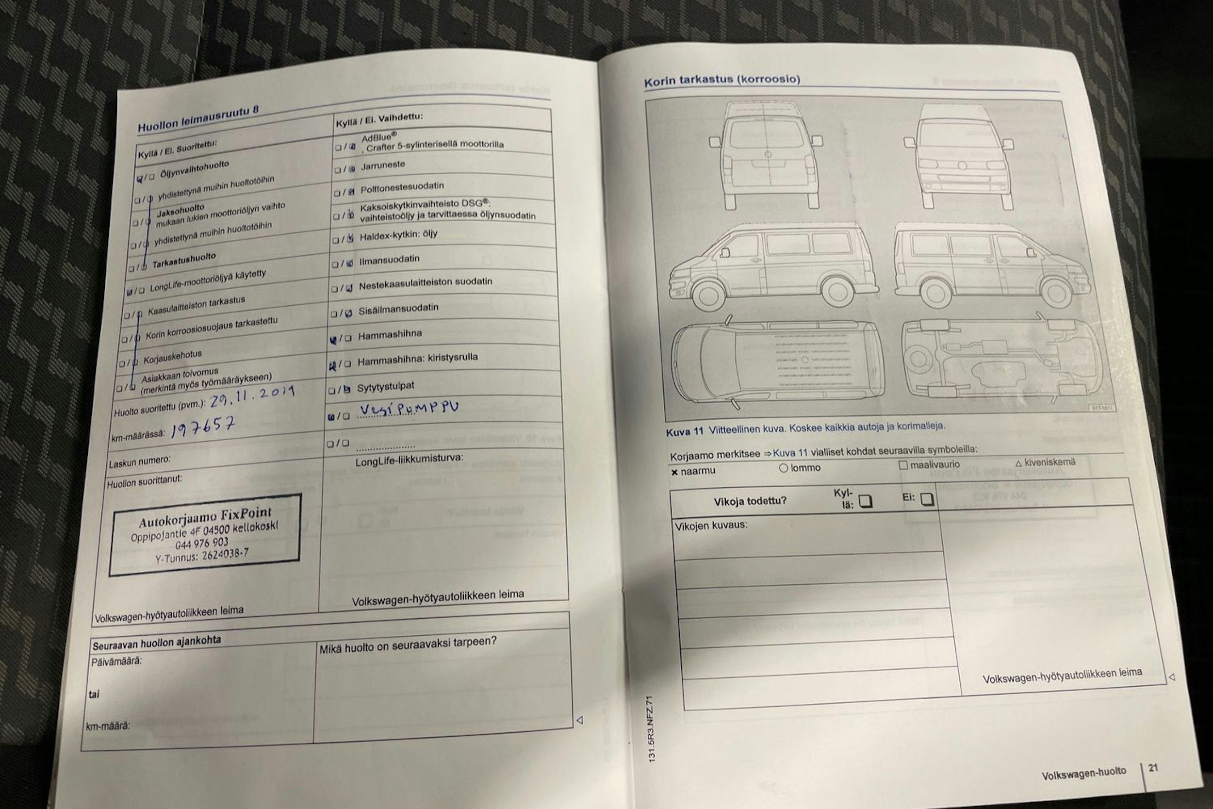 Hopea Volkswagen CRAFTER 2013 kuva 28.