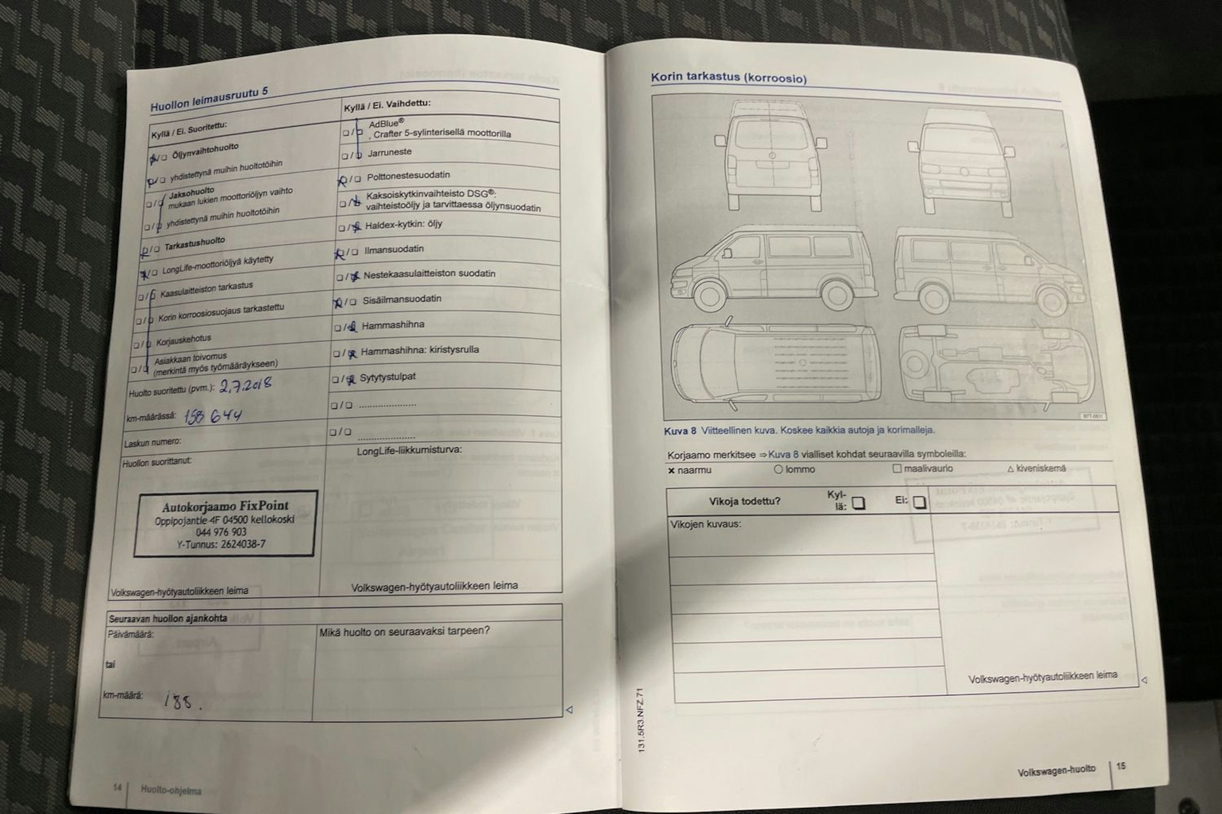 Hopea Volkswagen CRAFTER 2013 kuva 31.