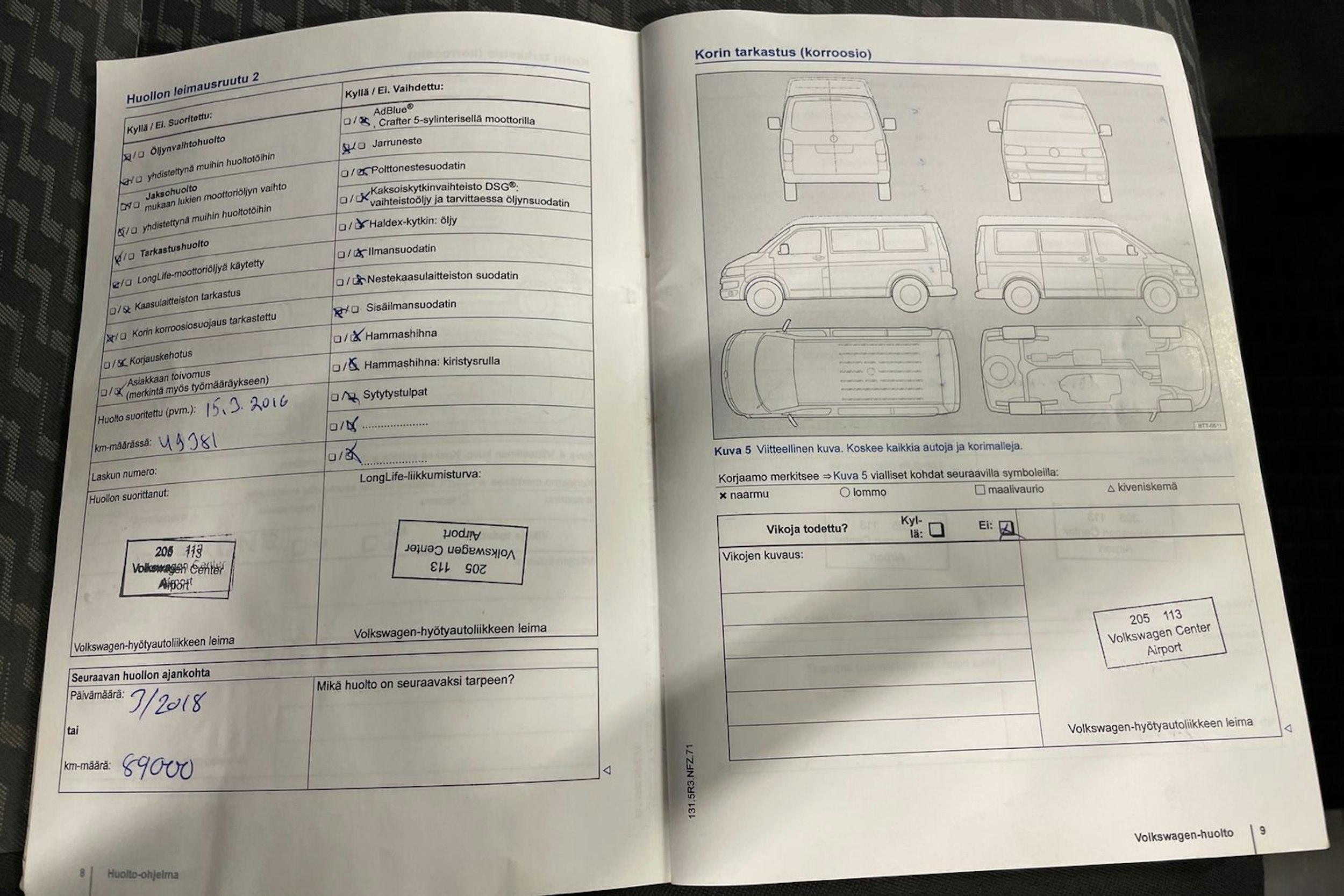 Hopea Volkswagen CRAFTER 2013 kuva 34.