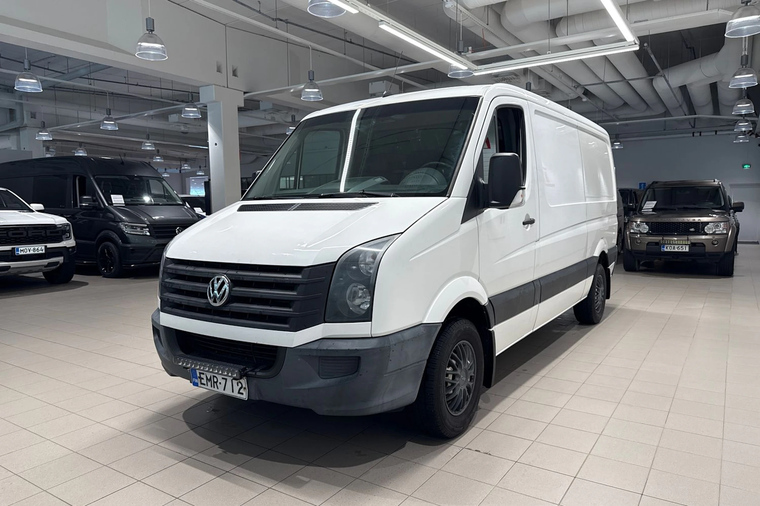 Valkoinen Volkswagen CRAFTER 2013 kuva 10.