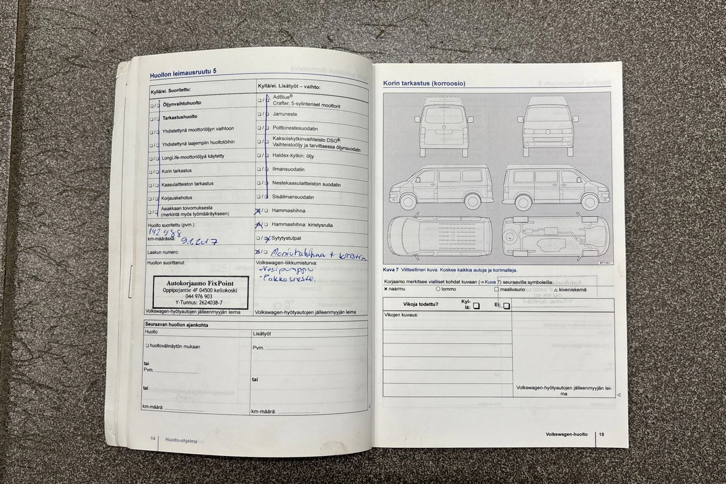 Ruskea (beige) Volkswagen CRAFTER 2014 kuva 26.