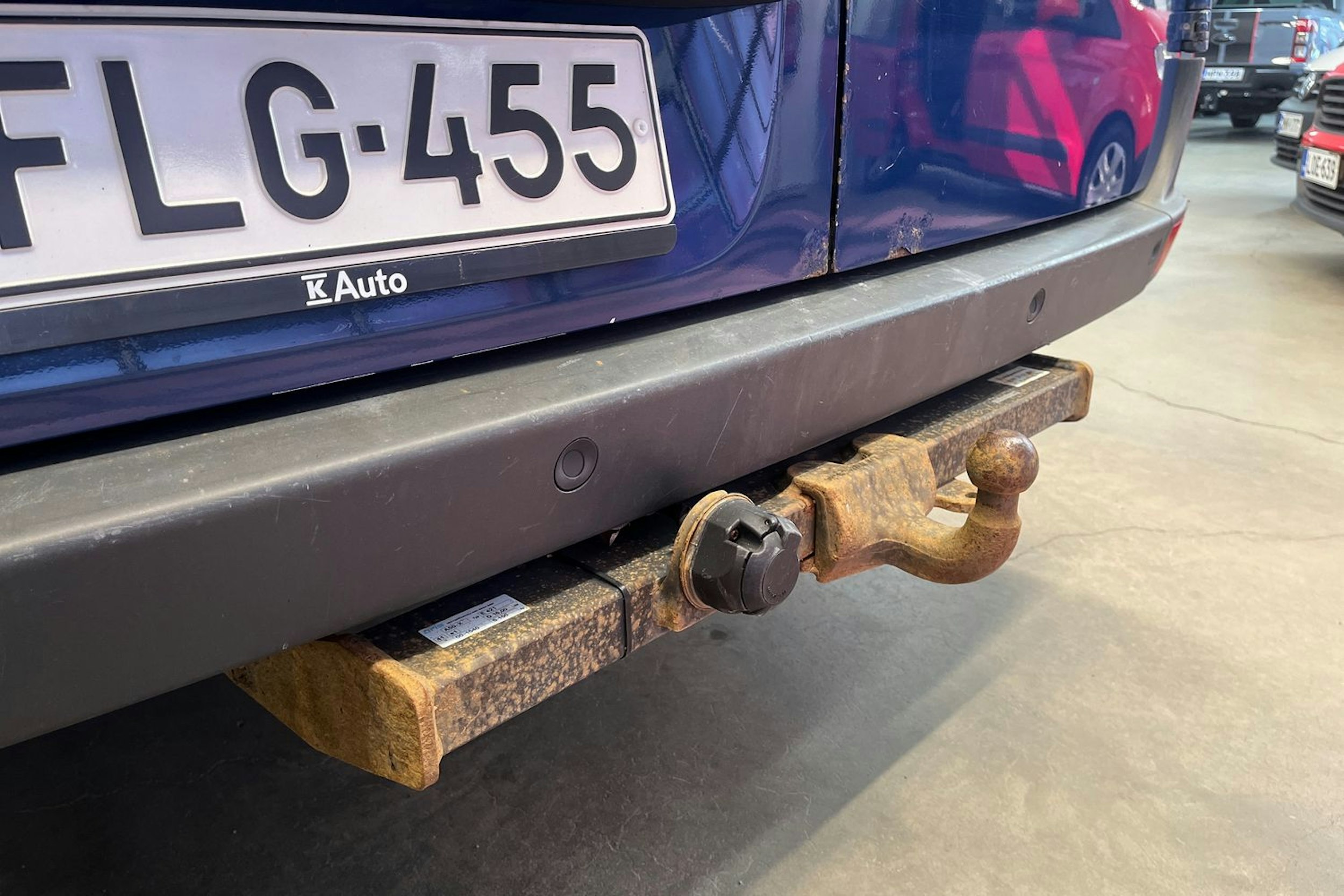 sininen Volkswagen Crafter 2014 kuva 17.