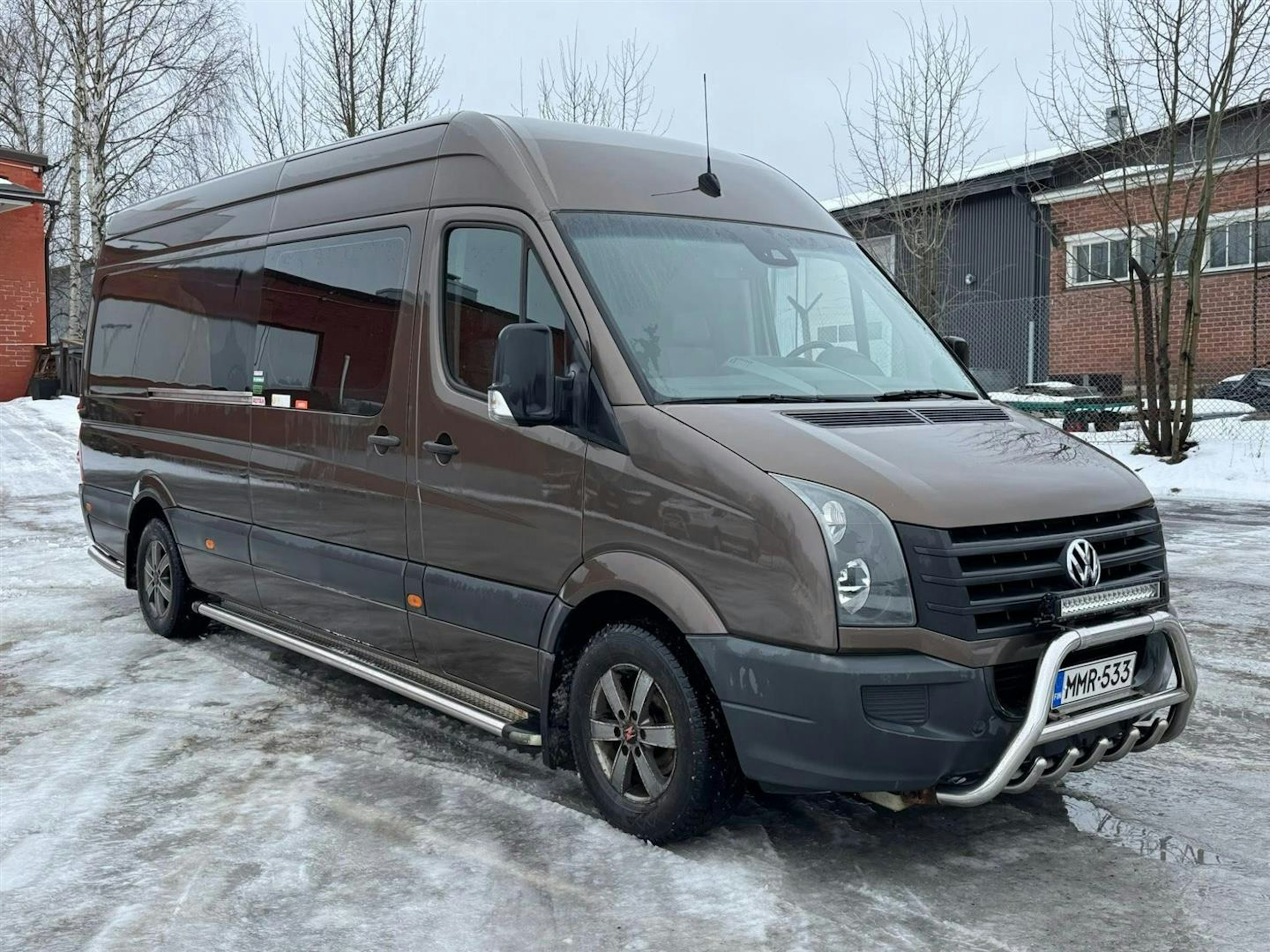 ruskea (beige) Volkswagen Crafter 2016 kuva 1.