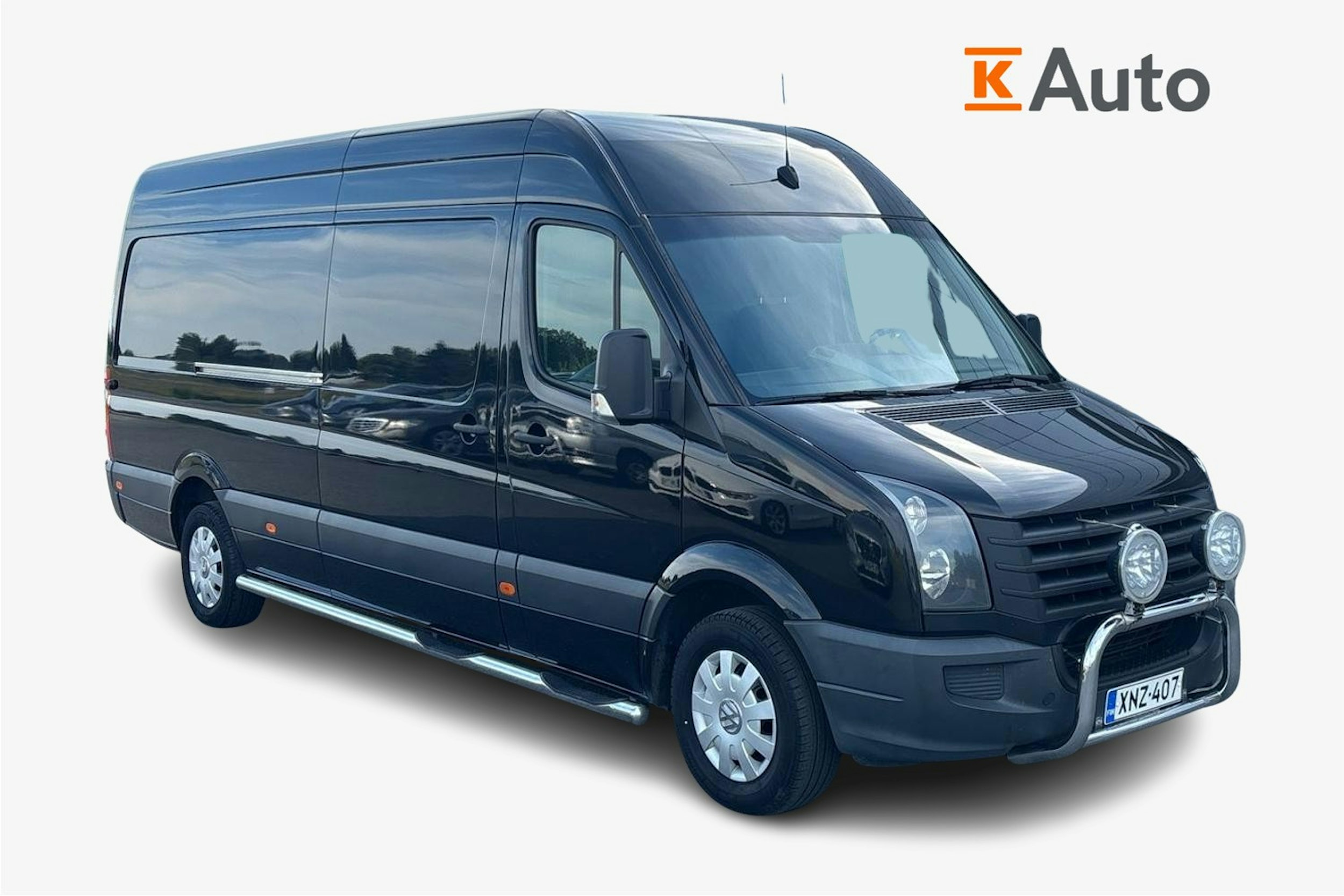 Sininen Volkswagen Crafter 2016 kuva 1.