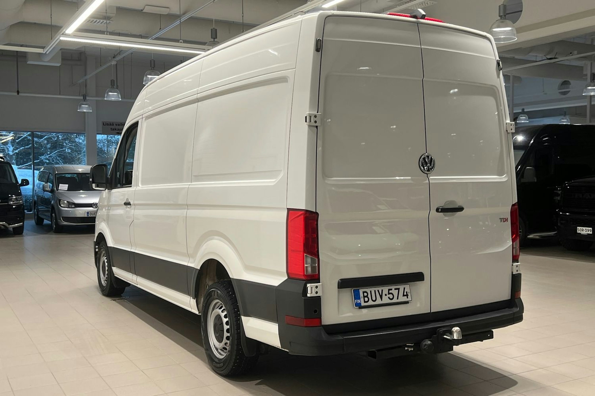 Valkoinen Volkswagen CRAFTER 2017 kuva 24.