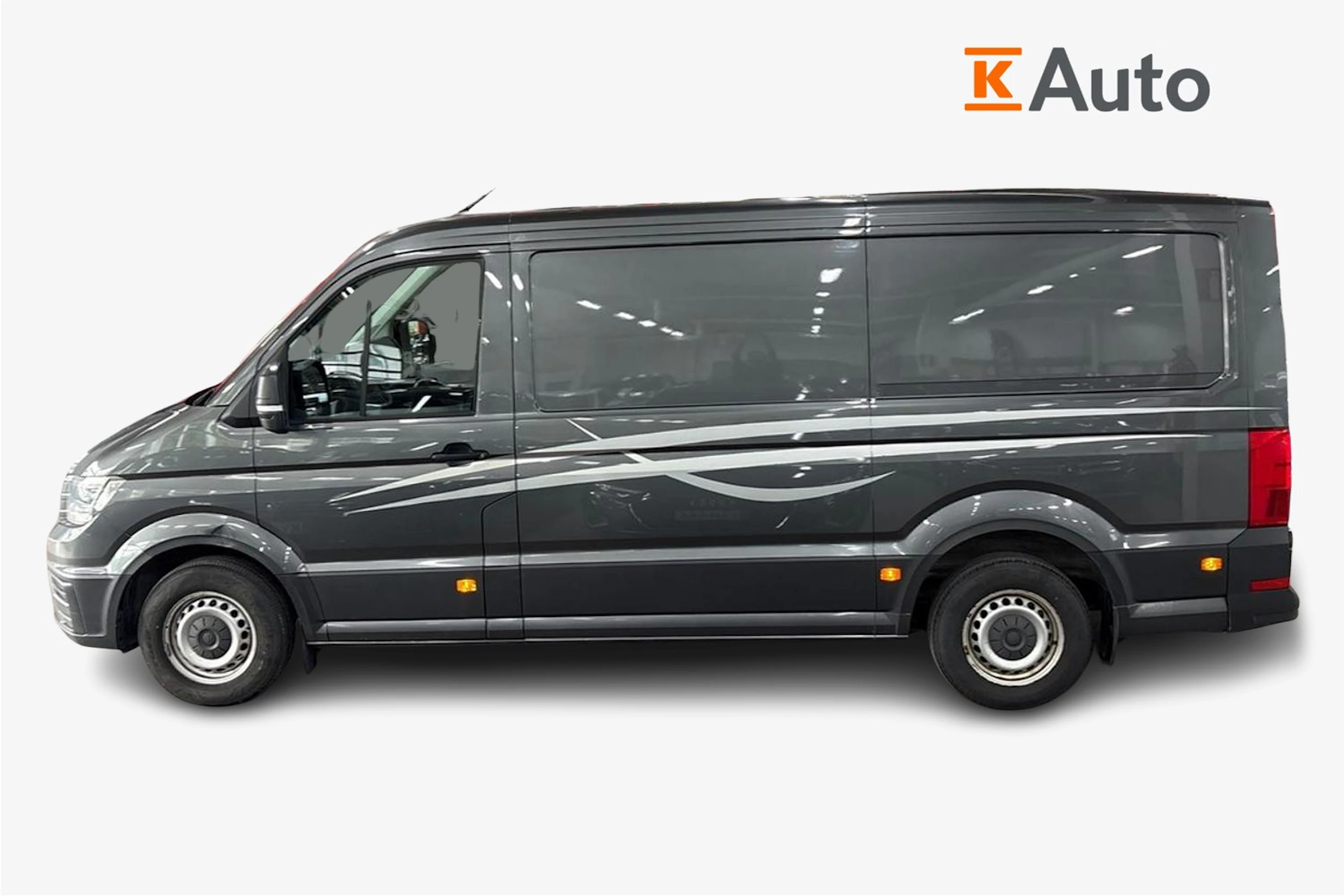 Harmaa Volkswagen CRAFTER 2017 kuva 7.