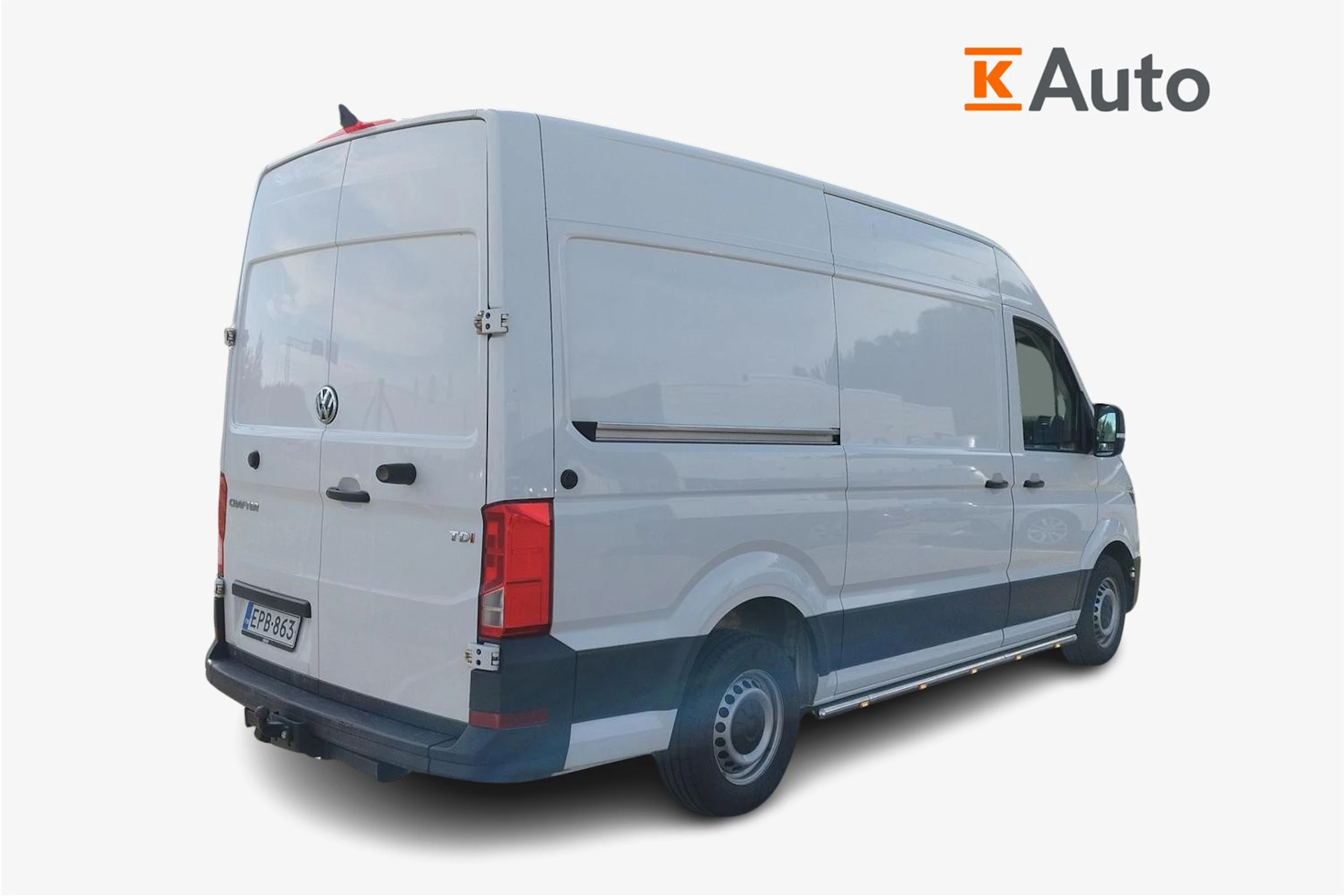 Valkoinen Volkswagen CRAFTER 2018 kuva 3.
