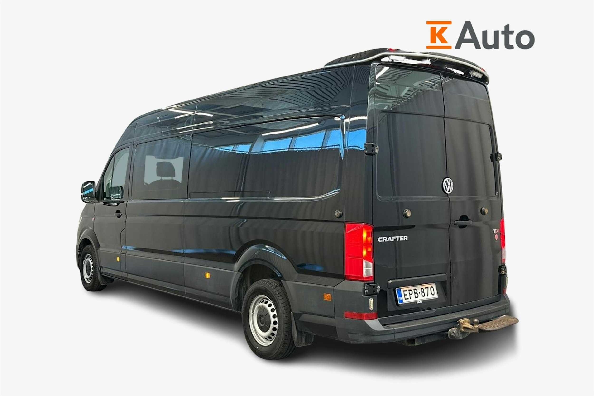 musta Volkswagen Crafter 2018 kuva 2.