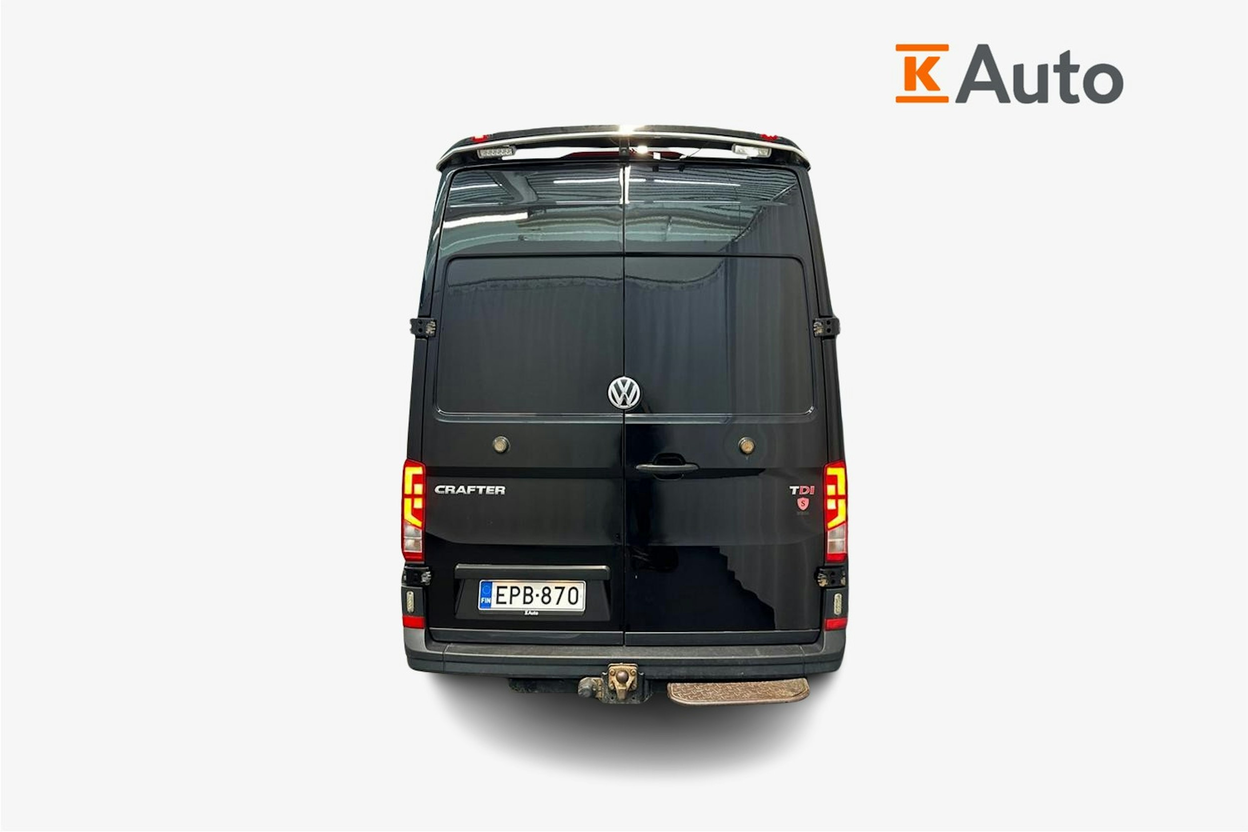 musta Volkswagen Crafter 2018 kuva 3.