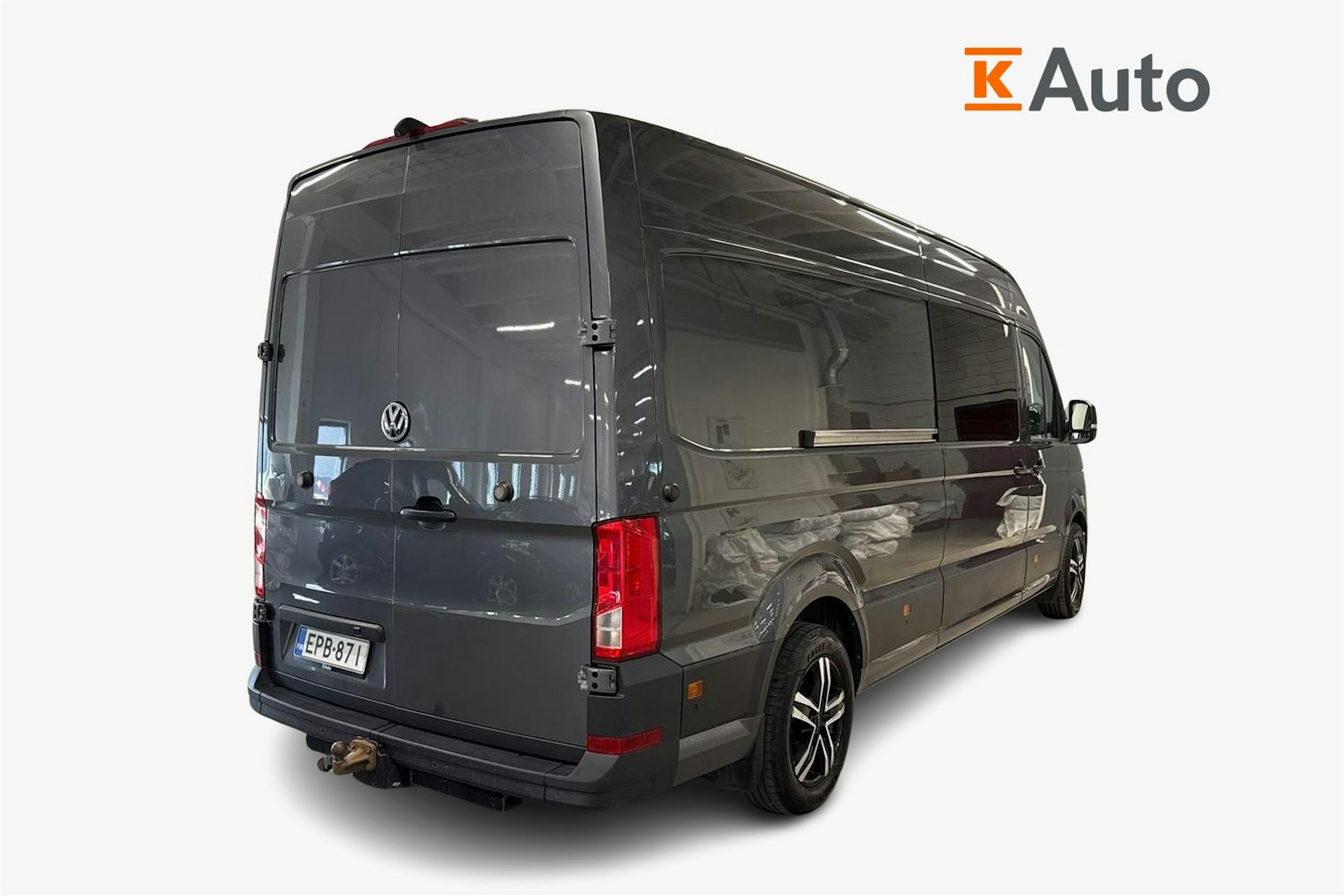 met. harmaa Volkswagen Crafter 2018 kuva 2.