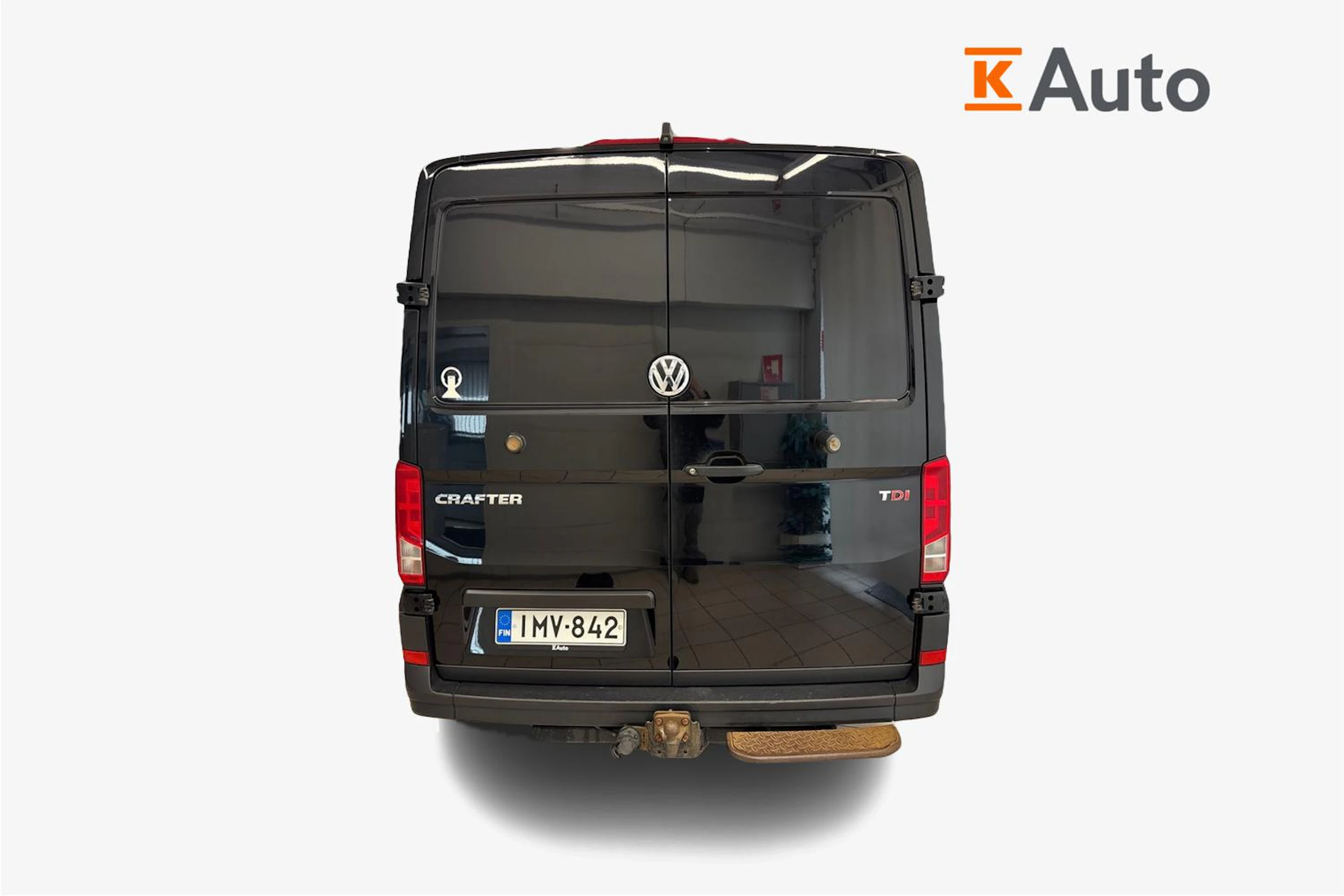 musta Volkswagen Crafter 2018 kuva 4.