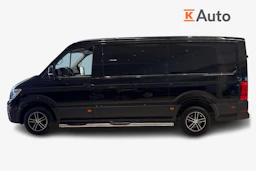 musta Volkswagen Crafter 2018 kuva 7.