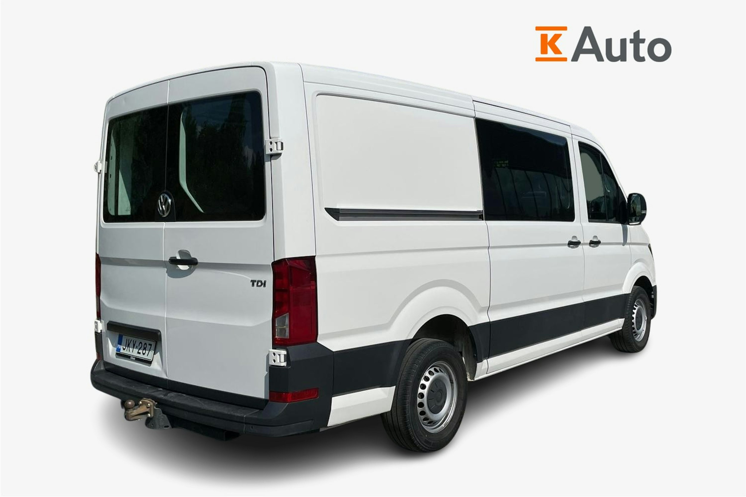Valkoinen Volkswagen CRAFTER 2018 kuva 2.
