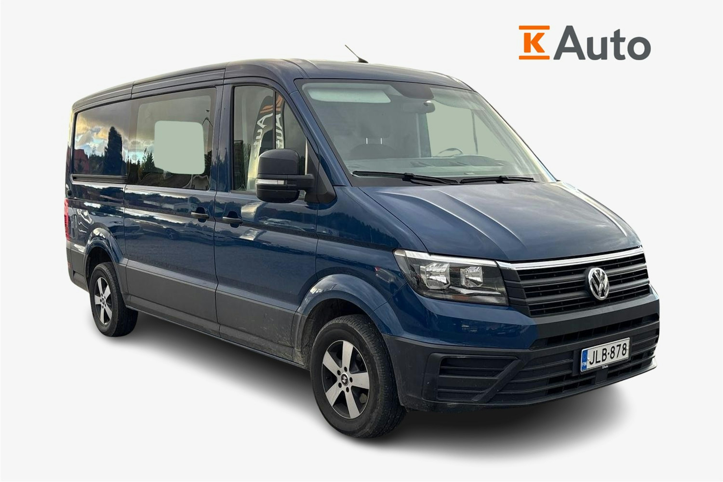 sininen Volkswagen Crafter 2018 kuva 1.