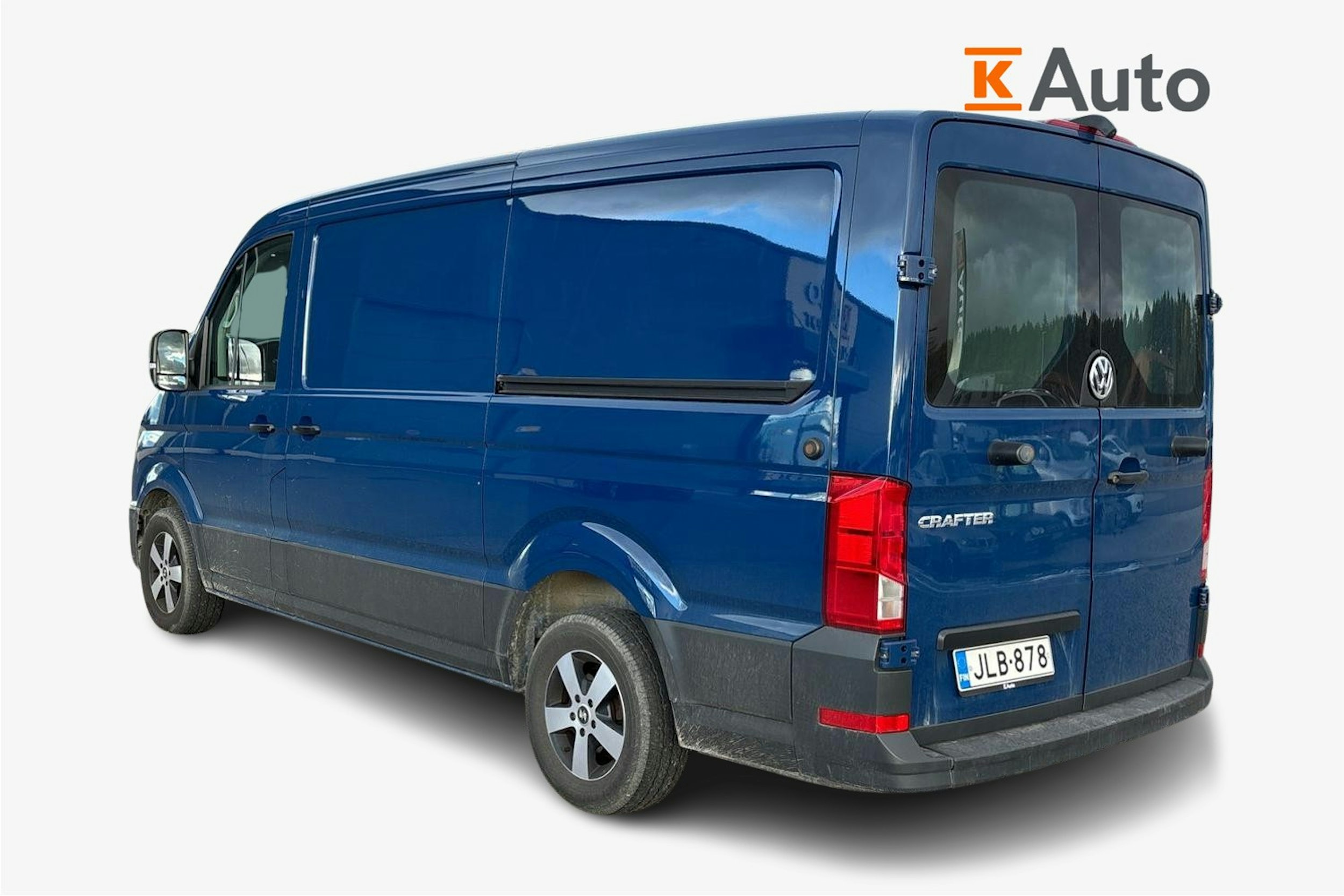 sininen Volkswagen Crafter 2018 kuva 2.
