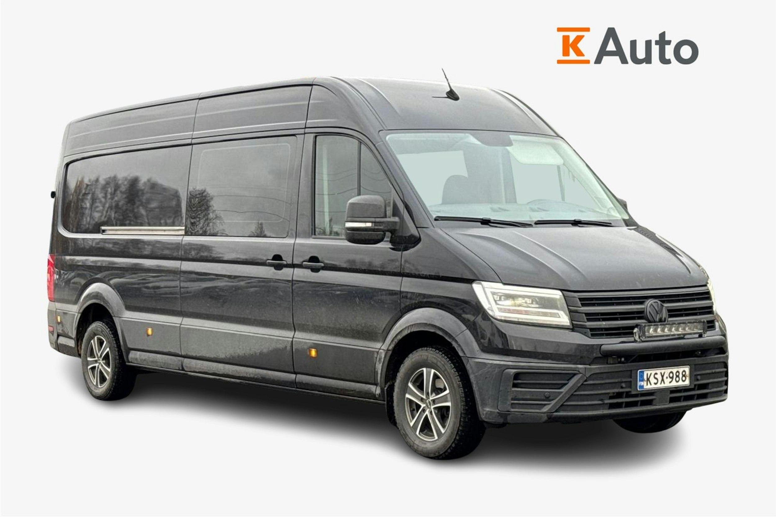 musta Volkswagen Crafter 2018 kuva 1.