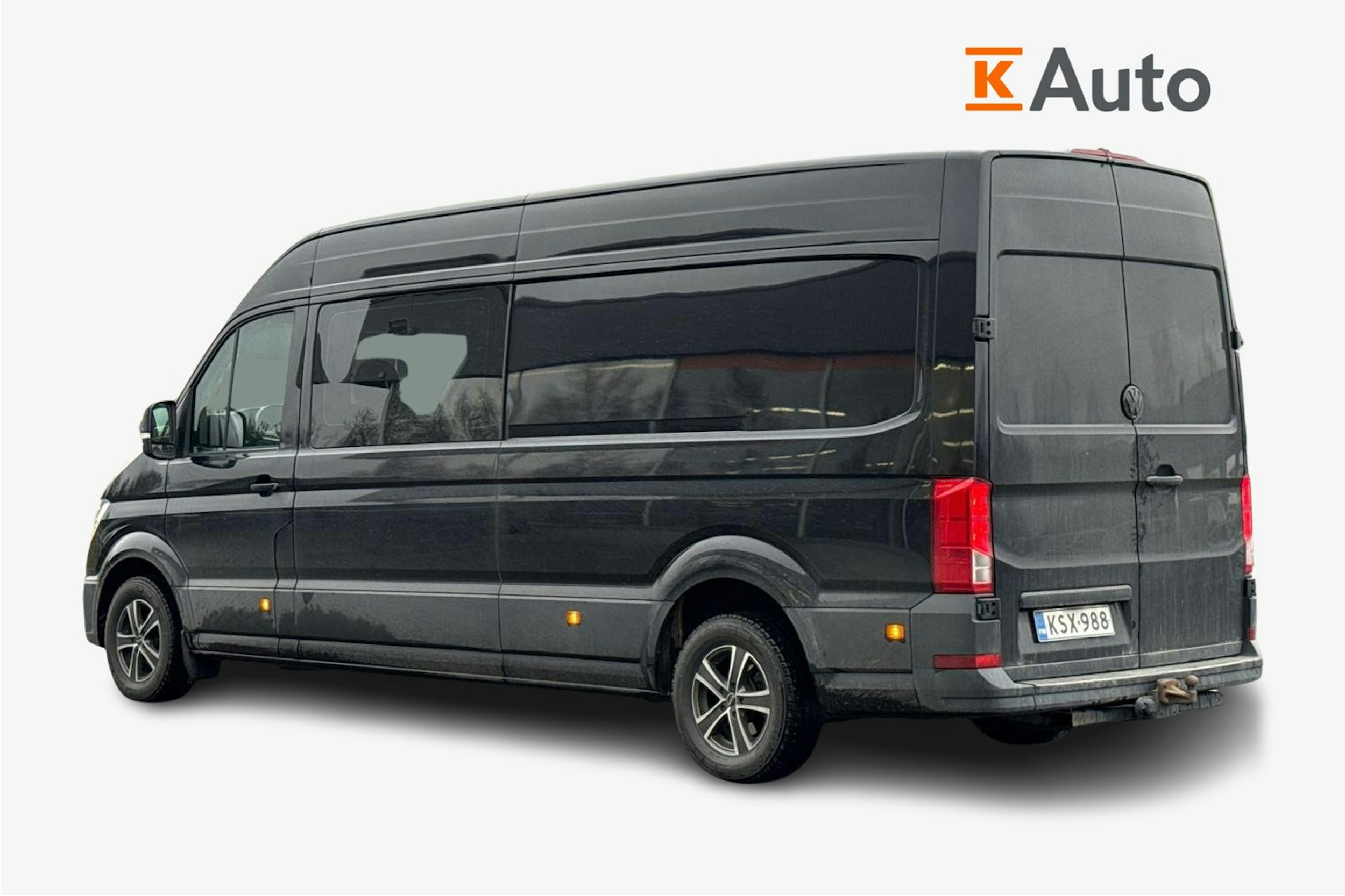 musta Volkswagen Crafter 2018 kuva 2.