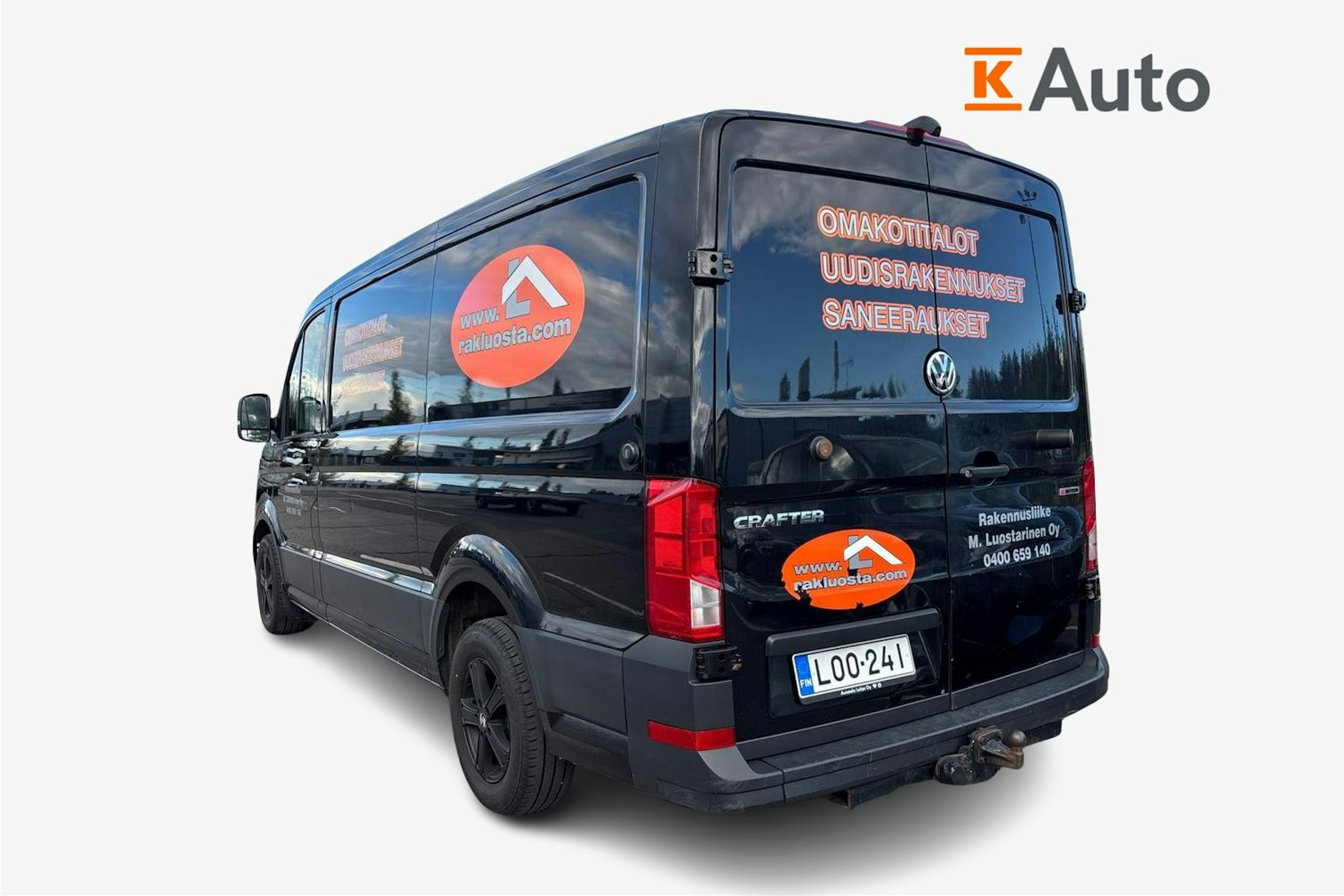 musta Volkswagen Crafter 2018 kuva 2.