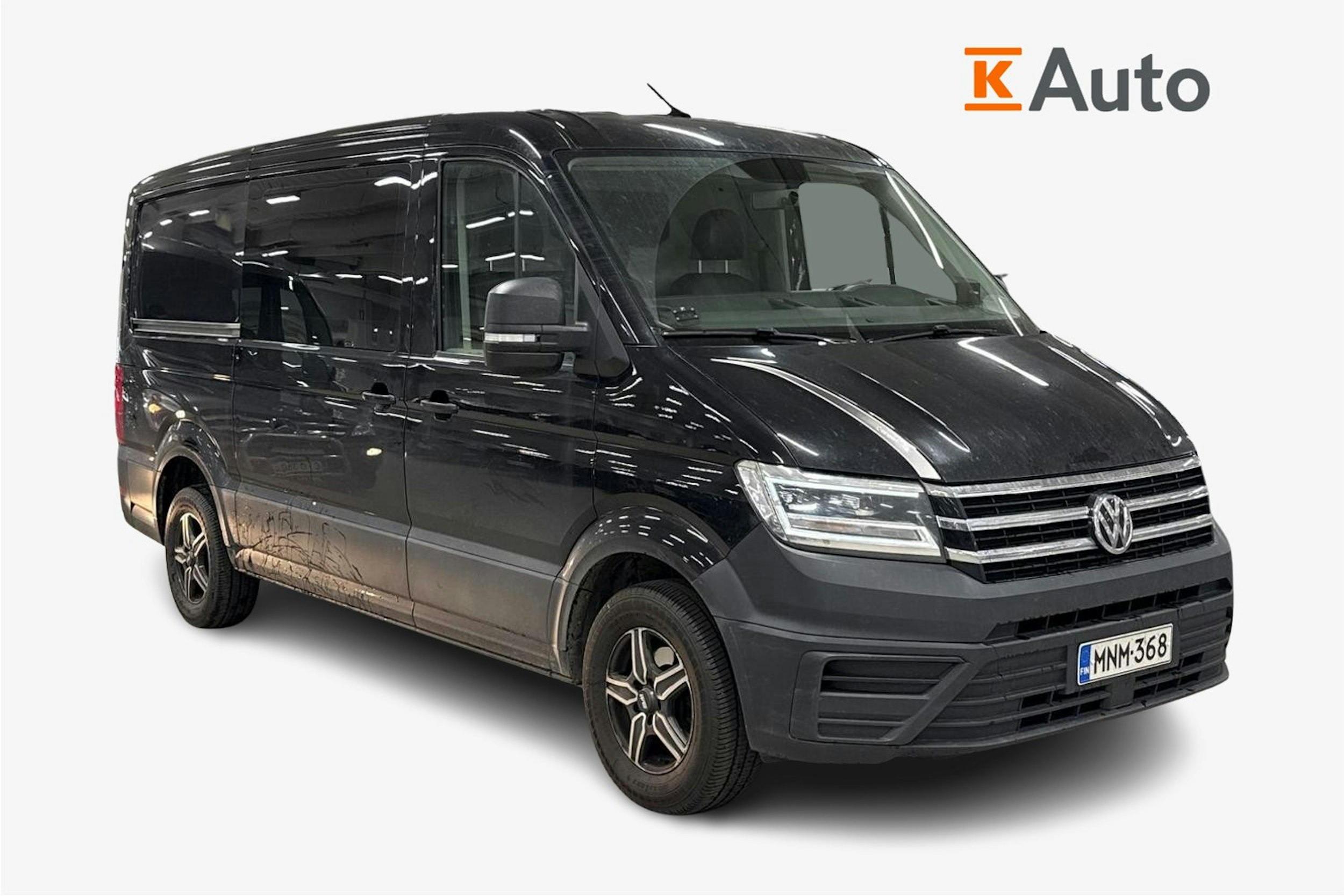 musta Volkswagen Crafter 2018 kuva 1.