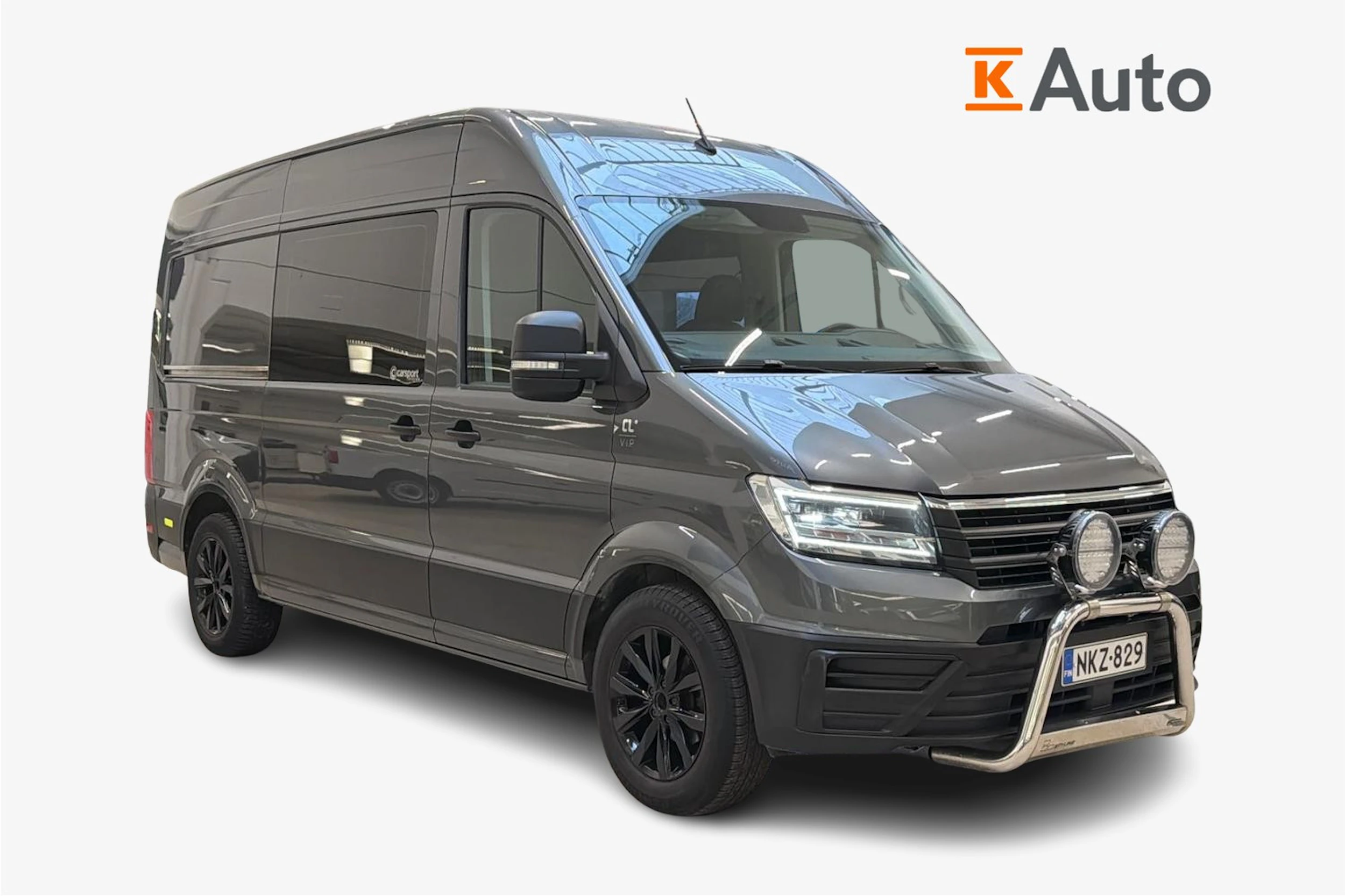 harmaa Volkswagen Crafter 2018 kuva 1.
