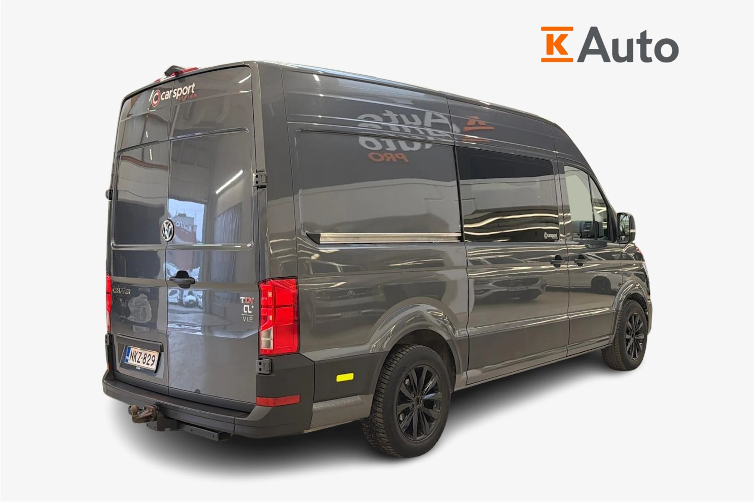 harmaa Volkswagen Crafter 2018 kuva 2.