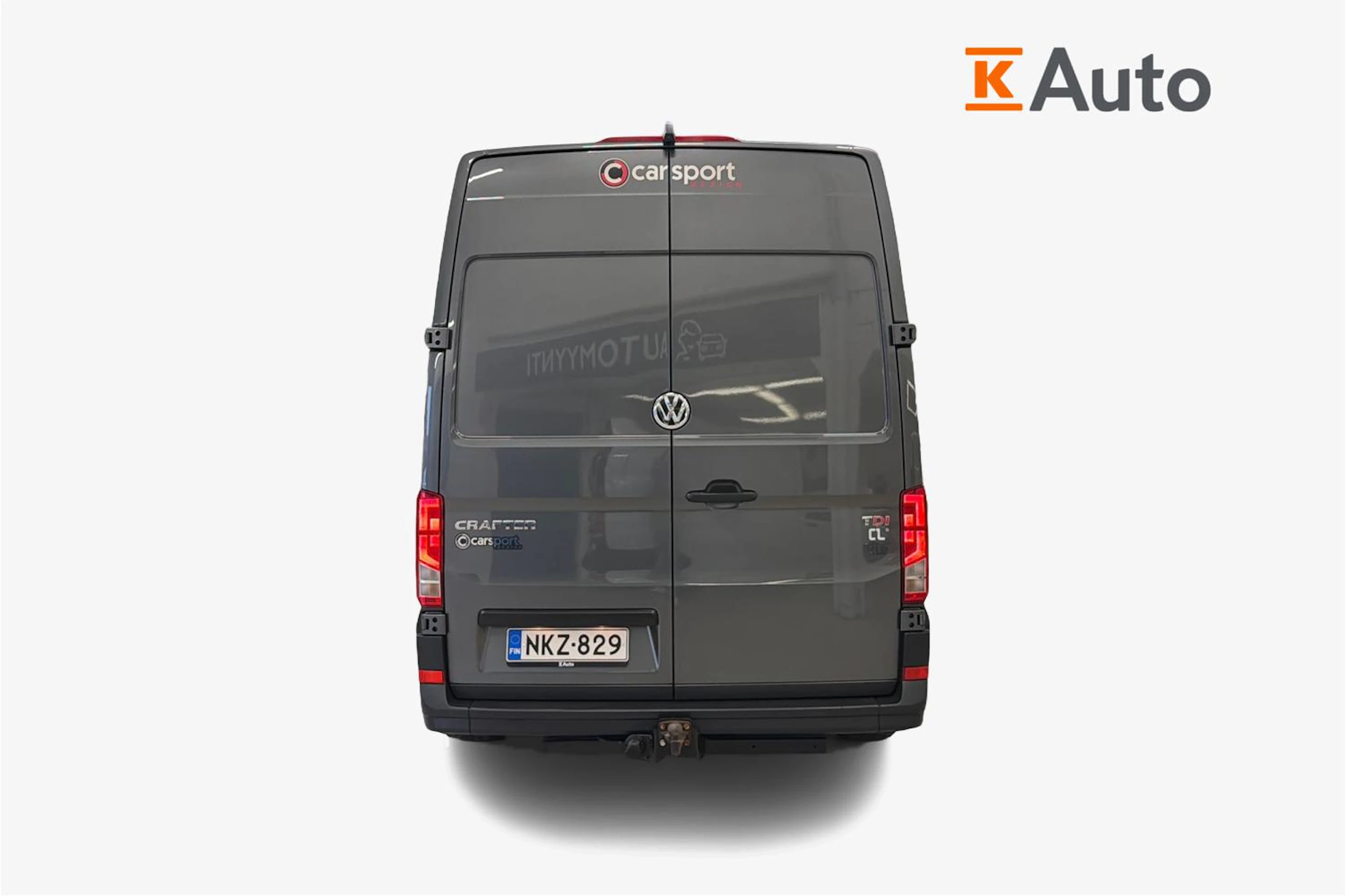 harmaa Volkswagen Crafter 2018 kuva 3.