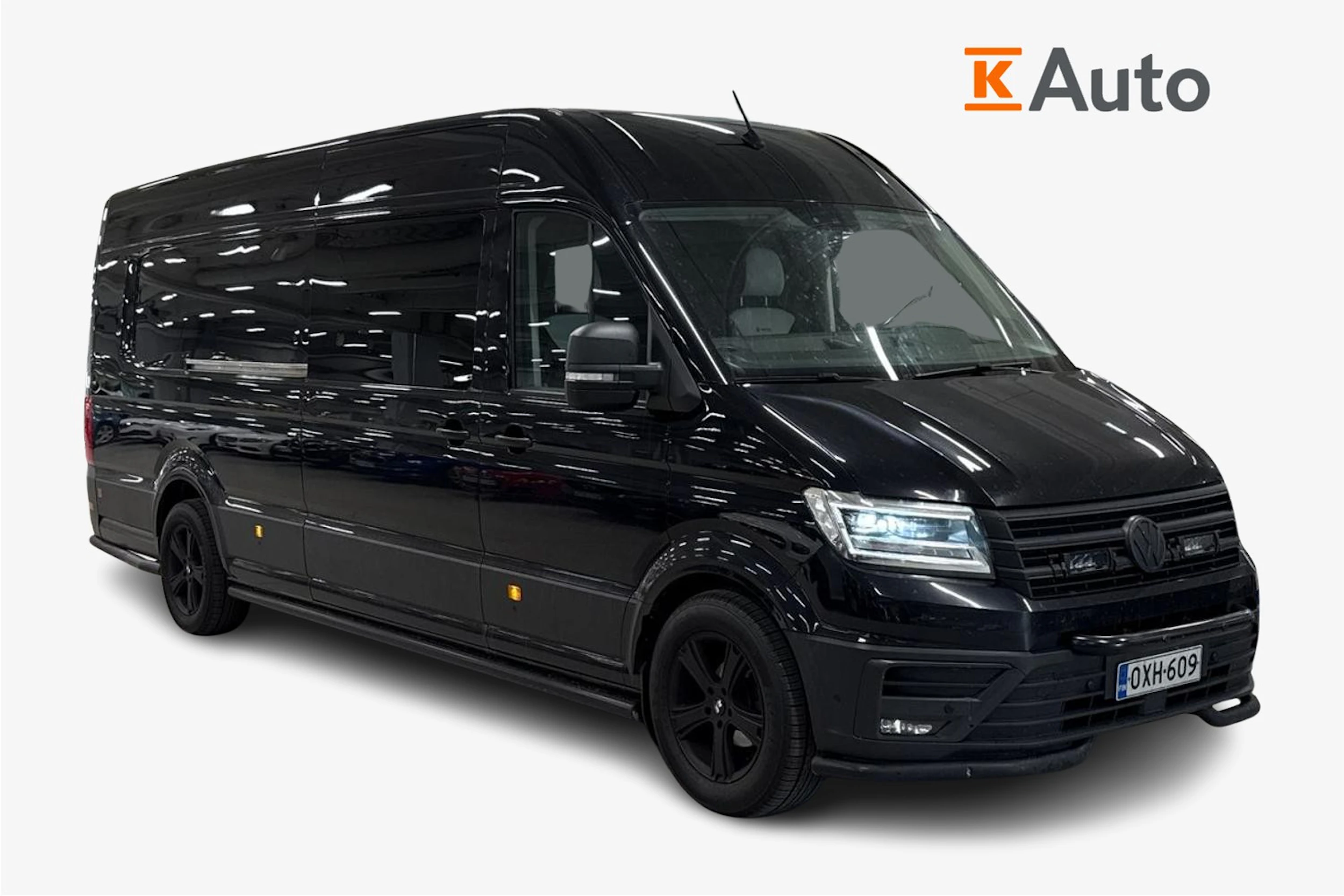 musta Volkswagen Crafter 2018 kuva 1.
