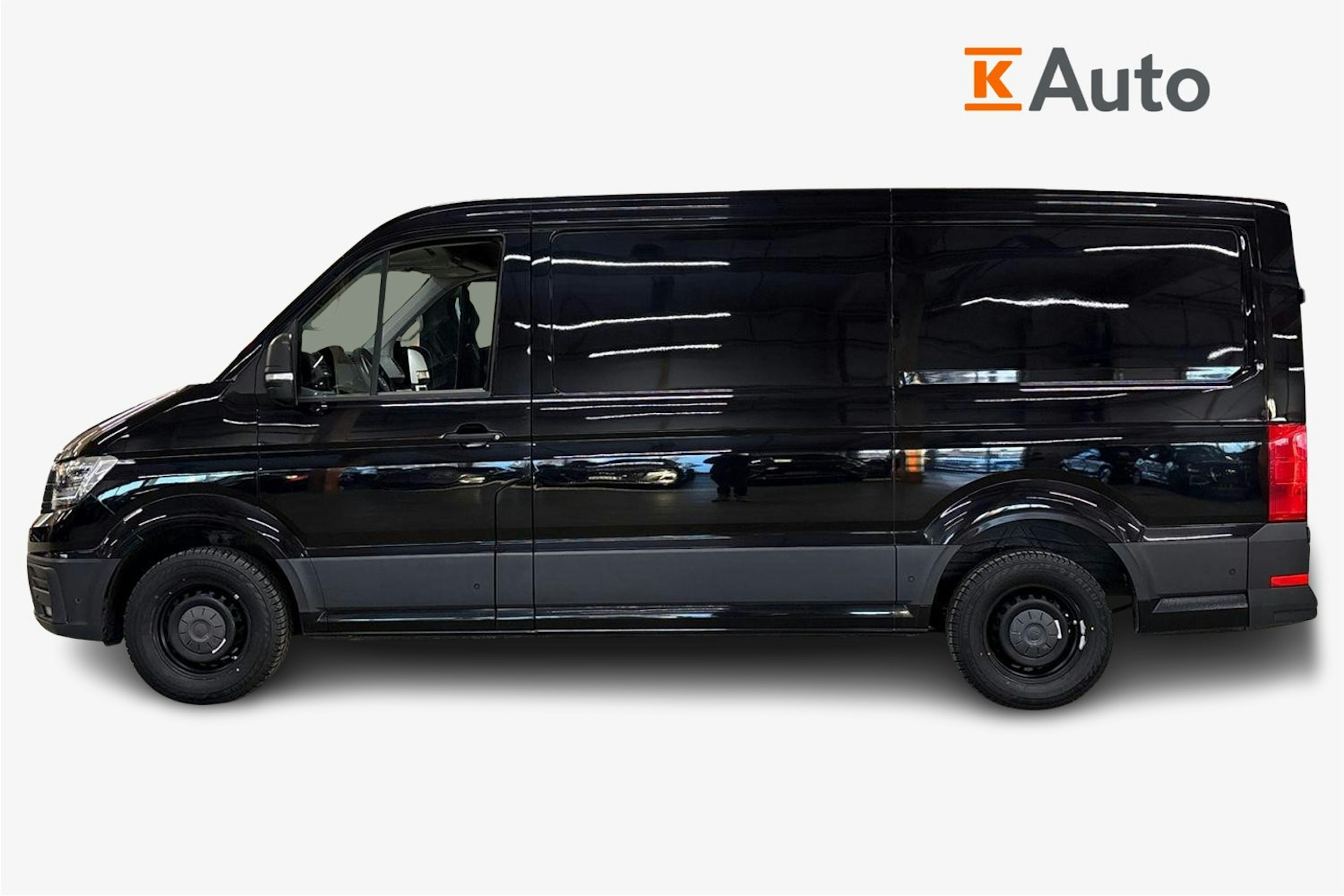 musta Volkswagen Crafter 2018 kuva 7.