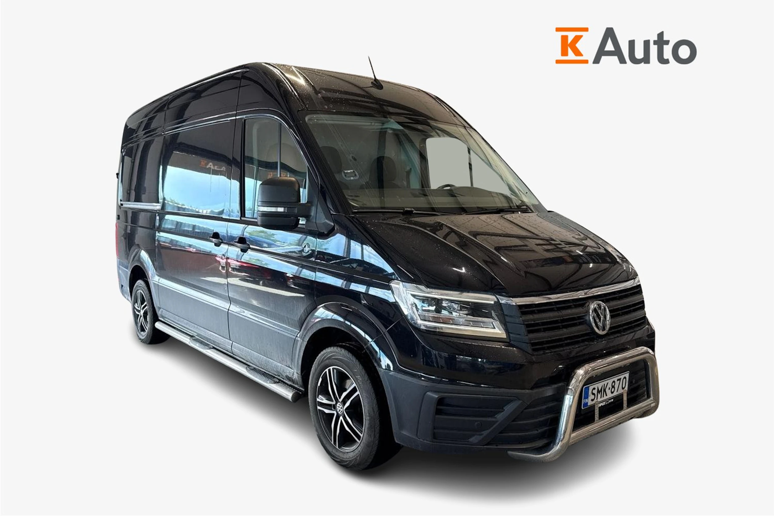 musta Volkswagen Crafter 2018 kuva 1.